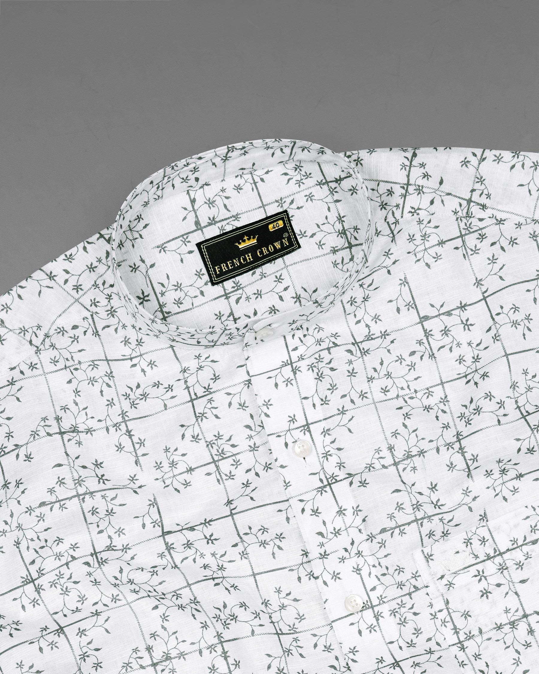 Bright White Windowpane Luxurious Linen Shirt 7776-M-38, 7776-M-H-38, 7776-M-39,7776-M-H-39, 7776-M-40, 7776-M-H-40, 7776-M-42, 7776-M-H-42, 7776-M-44, 7776-M-H-44, 7776-M-46, 7776-M-H-46, 7776-M-48, 7776-M-H-48, 7776-M-50, 7776-M-H-50, 7776-M-52, 7776-M-H-52