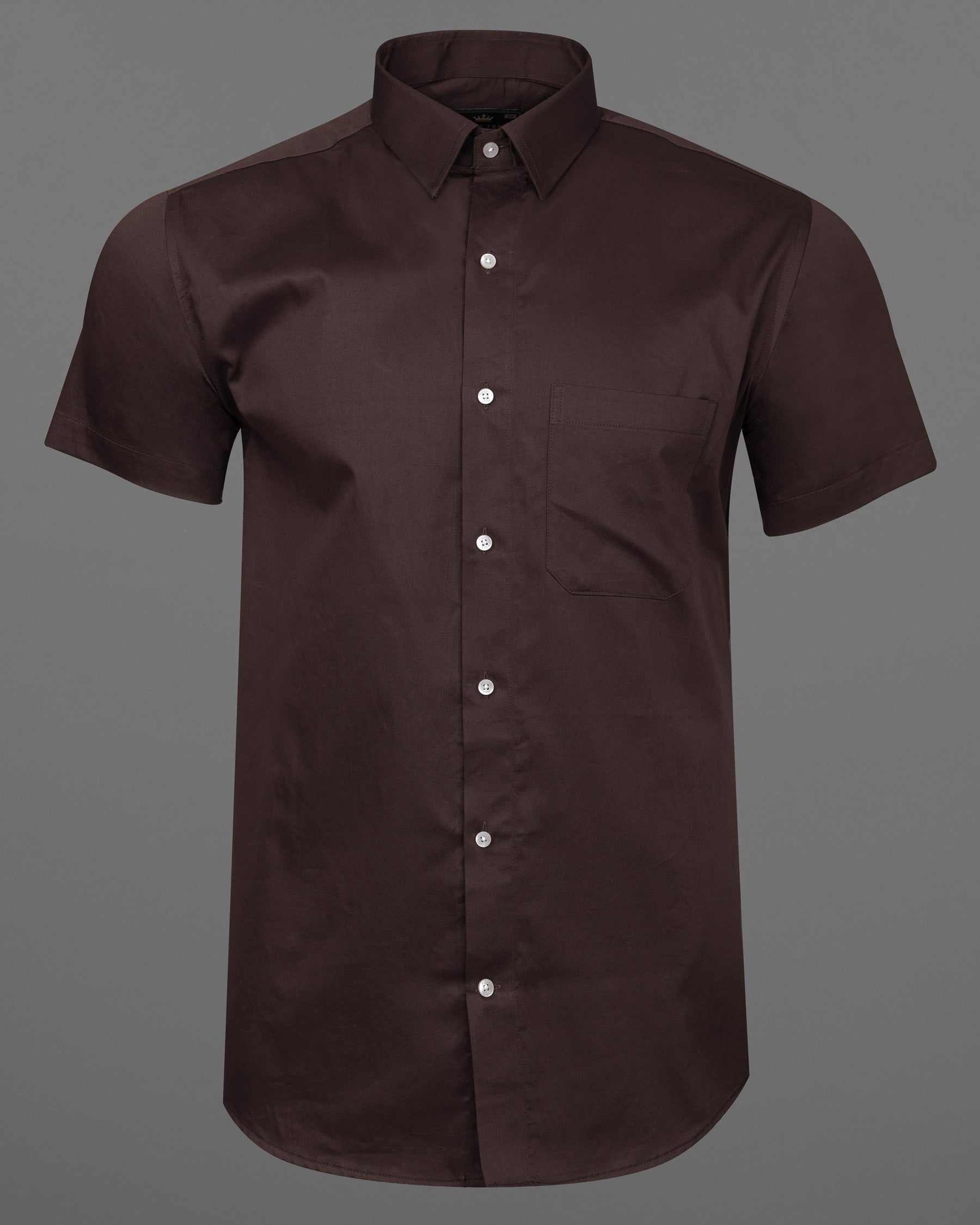 Eclipse Brown Super Soft Premium Cotton Shirt 7780-H-38, 7780-H-39, 7780-H-40, 7780-H-42, 7780-H-44, 7780-H-46, 7780-H-48, 7780-H-50, 7780-H-52