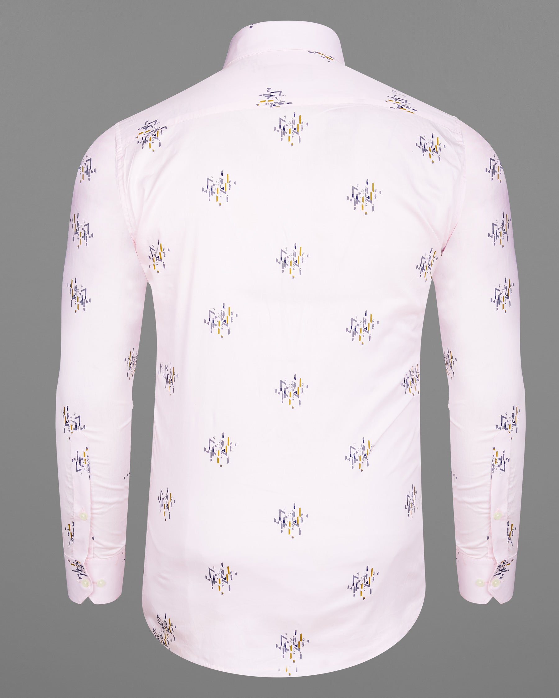 Prim Pink Printed Super Soft Premium Cotton Shirt 7835-38, 7835-H-38, 7835-39,7835-H-39, 7835-40, 7835-H-40, 7835-42, 7835-H-42, 7835-44, 7835-H-44, 7835-46, 7835-H-46, 7835-48, 7835-H-48, 7835-50, 7835-H-50, 7835-52, 7835-H-52