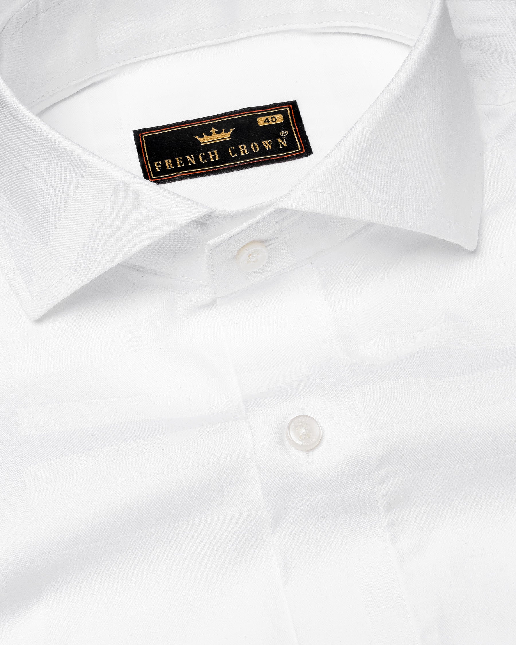 Bright White Super soft Subtle Stripe Textured Premium Giza Cotton Shirt 7836-CA-38, 7836-CA-H-38, 7836-CA-39,7836-CA-H-39, 7836-CA-40, 7836-CA-H-40, 7836-CA-42, 7836-CA-H-42, 7836-CA-44, 7836-CA-H-44, 7836-CA-46, 7836-CA-H-46, 7836-CA-48, 7836-CA-H-48, 7836-CA-50, 7836-CA-H-50, 7836-CA-52, 7836-CA-H-52