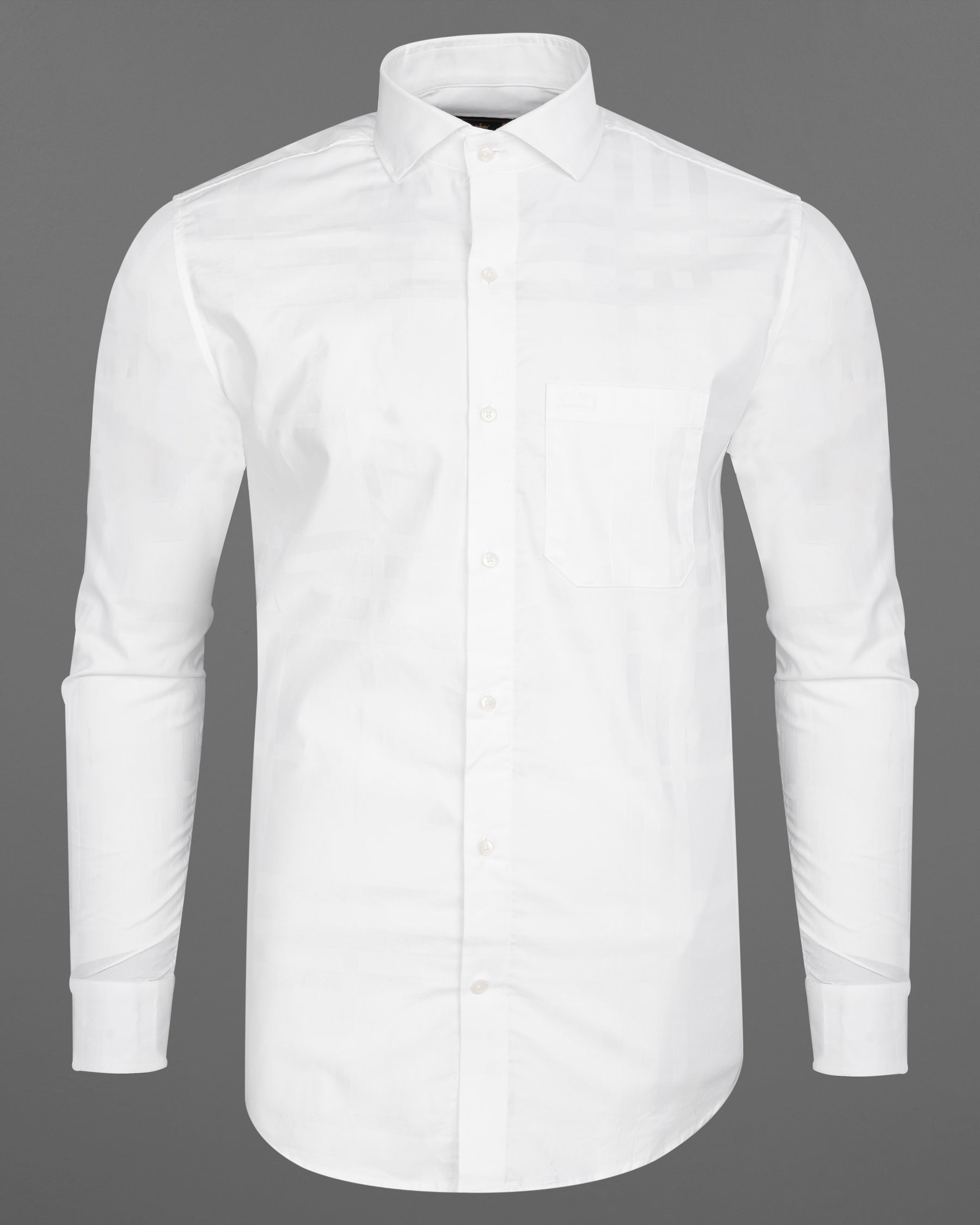 Bright White Super soft Subtle Stripe Textured Premium Giza Cotton Shirt 7836-CA-38, 7836-CA-H-38, 7836-CA-39,7836-CA-H-39, 7836-CA-40, 7836-CA-H-40, 7836-CA-42, 7836-CA-H-42, 7836-CA-44, 7836-CA-H-44, 7836-CA-46, 7836-CA-H-46, 7836-CA-48, 7836-CA-H-48, 7836-CA-50, 7836-CA-H-50, 7836-CA-52, 7836-CA-H-52
