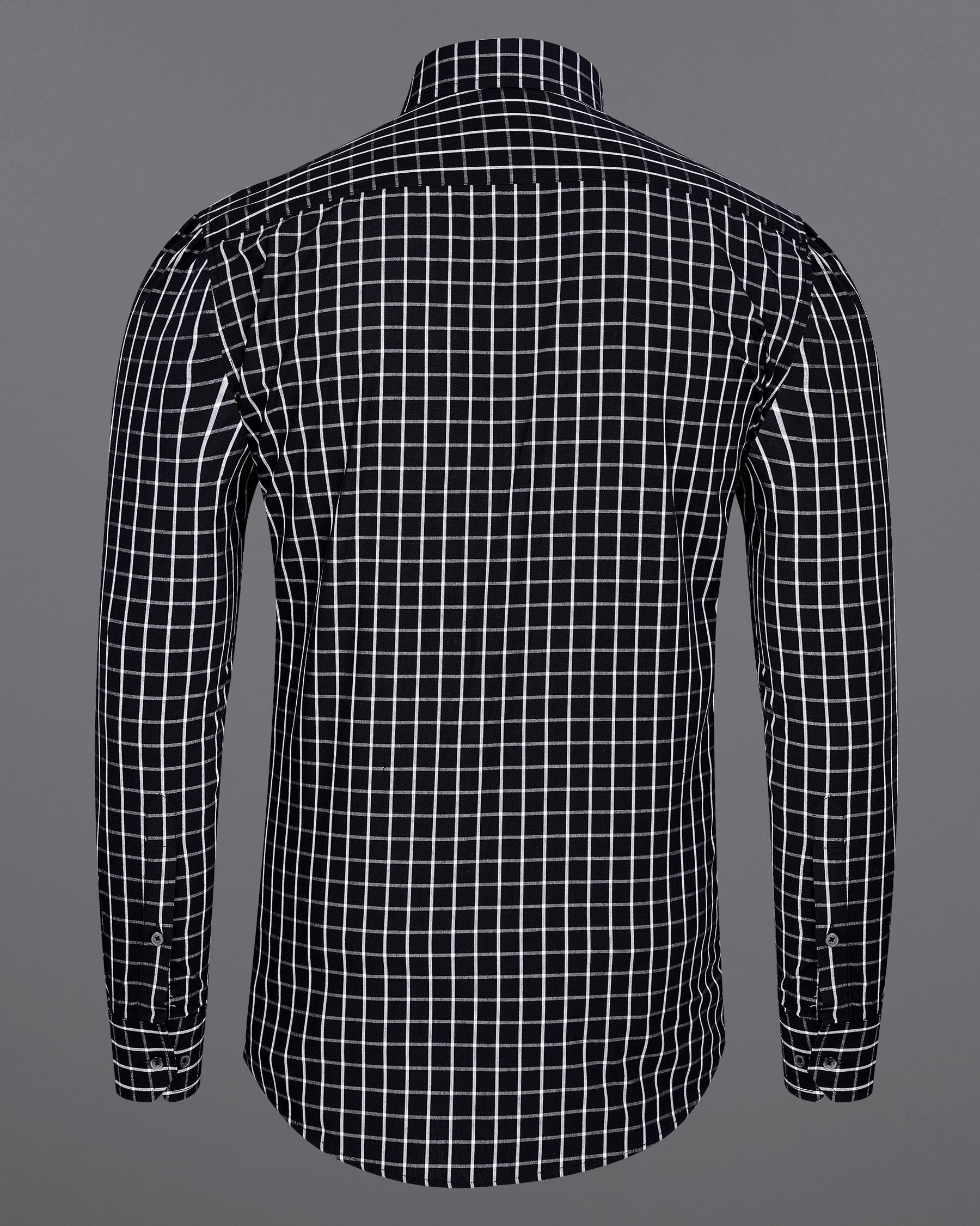 Jade Black Windowpane Premium Cotton Shirt 7842-BLK-38, 7842-BLK-H-38, 7842-BLK-39,7842-BLK-H-39, 7842-BLK-40, 7842-BLK-H-40, 7842-BLK-42, 7842-BLK-H-42, 7842-BLK-44, 7842-BLK-H-44, 7842-BLK-46, 7842-BLK-H-46, 7842-BLK-48, 7842-BLK-H-48, 7842-BLK-50, 7842-BLK-H-50, 7842-BLK-52, 7842-BLK-H-52