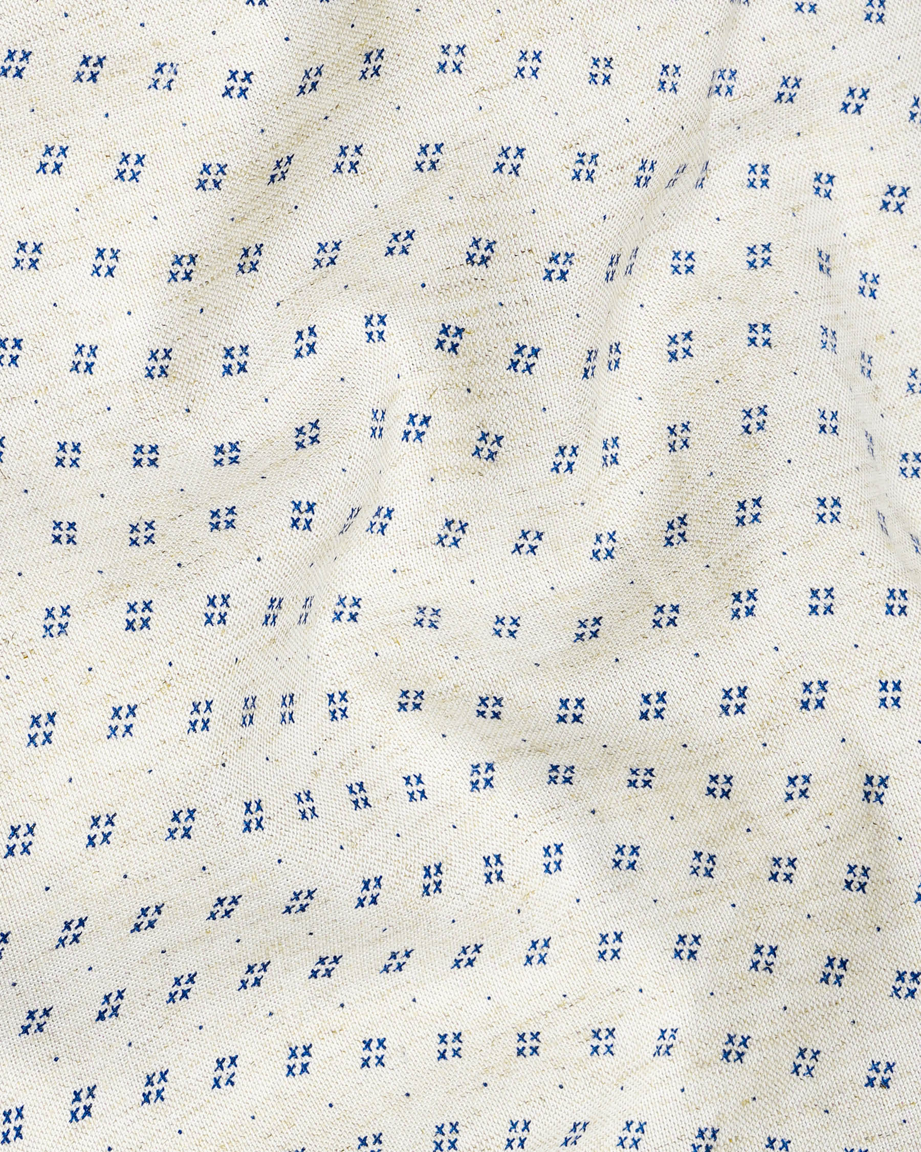 Merino Off White With Cobalt Blue Printed Chambray Premium Cotton Shirt 7886-CA-38, 7886-CA-H-38, 7886-CA-39, 7886-CA-H-39, 7886-CA-40, 7886-CA-H-40, 7886-CA-42, 7886-CA-H-42, 7886-CA-44, 7886-CA-H-44, 7886-CA-46, 7886-CA-H-46, 7886-CA-48, 7886-CA-H-48, 7886-CA-50, 7886-CA-H-50, 7886-CA-52, 7886-CA-H-52