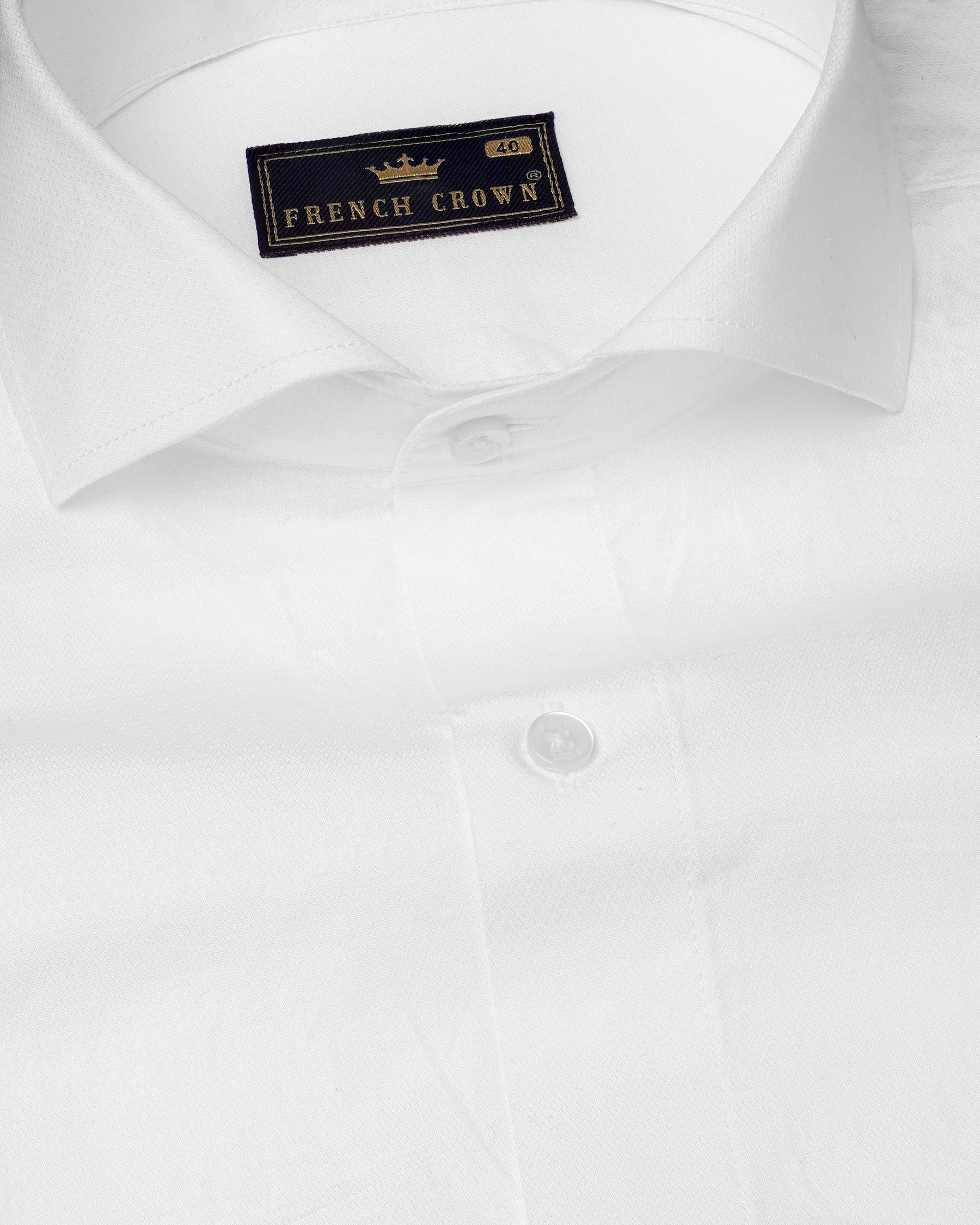 Bright White Dobby Textured Premium Giza Cotton Shirt 7903-CA-38, 7903-CA-H-38, 7903-CA-39, 7903-CA-H-39, 7903-CA-40, 7903-CA-H-40, 7903-CA-42, 7903-CA-H-42, 7903-CA-44, 7903-CA-H-44, 7903-CA-46, 7903-CA-H-46, 7903-CA-48, 7903-CA-H-48, 7903-CA-50, 7903-CA-H-50, 7903-CA-52, 7903-CA-H-52