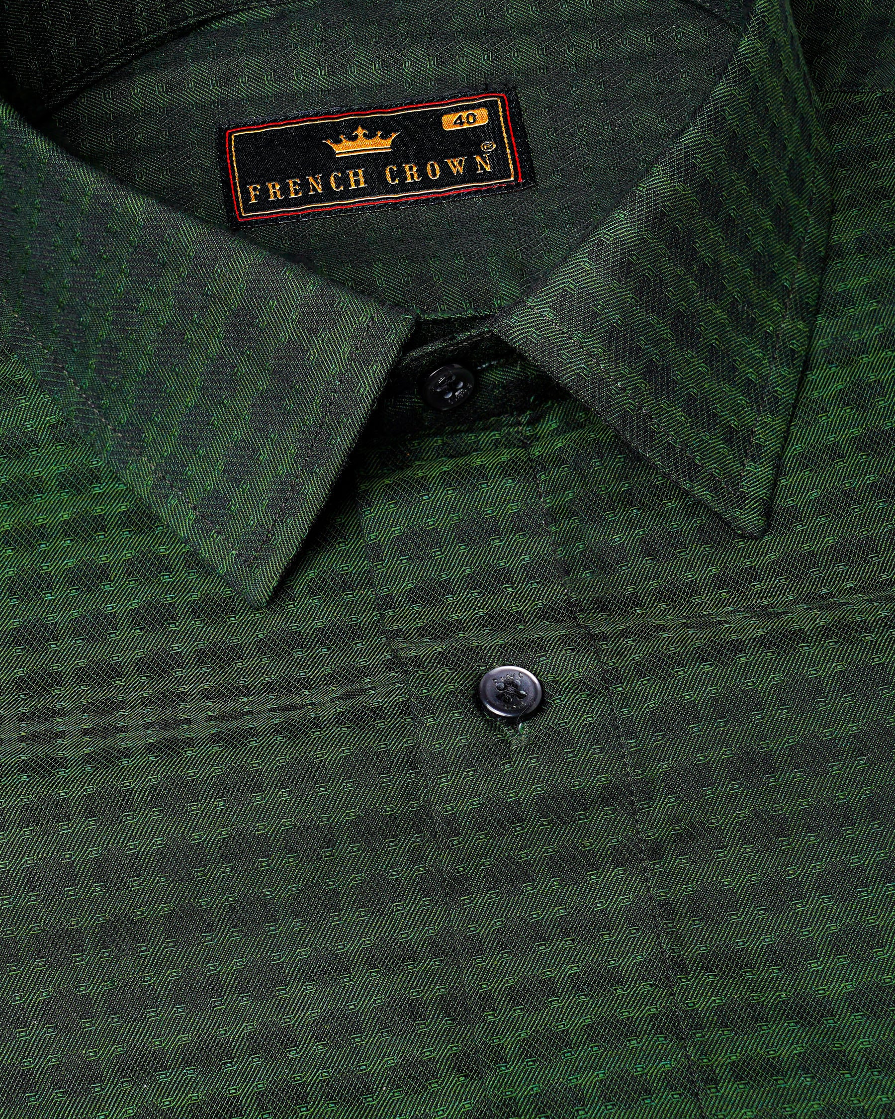 Axolotl Green and Jade Black Dobby Textured Premium Giza Cotton Shirt 7906-BLK-38, 7906-BLK-H-38, 7906-BLK-39, 7906-BLK-H-39, 7906-BLK-40, 7906-BLK-H-40, 7906-BLK-42, 7906-BLK-H-42, 7906-BLK-44, 7906-BLK-H-44, 7906-BLK-46, 7906-BLK-H-46, 7906-BLK-48, 7906-BLK-H-48, 7906-BLK-50, 7906-BLK-H-50, 7906-BLK-52, 7906-BLK-H-52