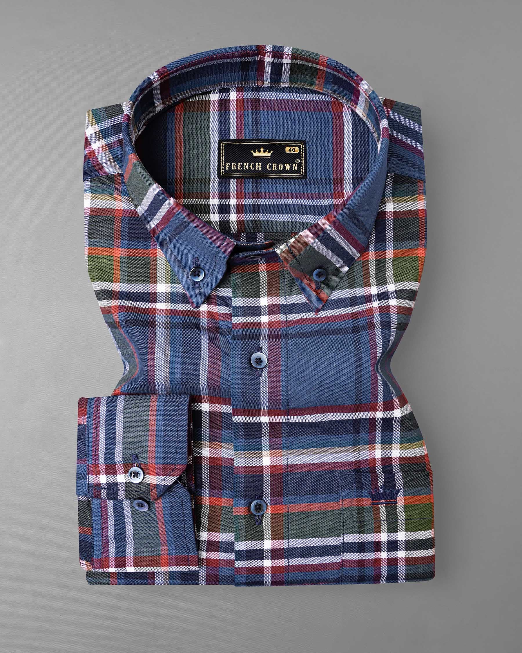 Wedgewood Blue Plaid Royal Oxford Shirt 7958-BD-BLE-38, 7958-BD-BLE-H-38, 7958-BD-BLE-39, 7958-BD-BLE-H-39, 7958-BD-BLE-40, 7958-BD-BLE-H-40, 7958-BD-BLE-42, 7958-BD-BLE-H-42, 7958-BD-BLE-44, 7958-BD-BLE-H-44, 7958-BD-BLE-46, 7958-BD-BLE-H-46, 7958-BD-BLE-48, 7958-BD-BLE-H-48, 7958-BD-BLE-50, 7958-BD-BLE-H-50, 7958-BD-BLE-52, 7958-BD-BLE-H-52