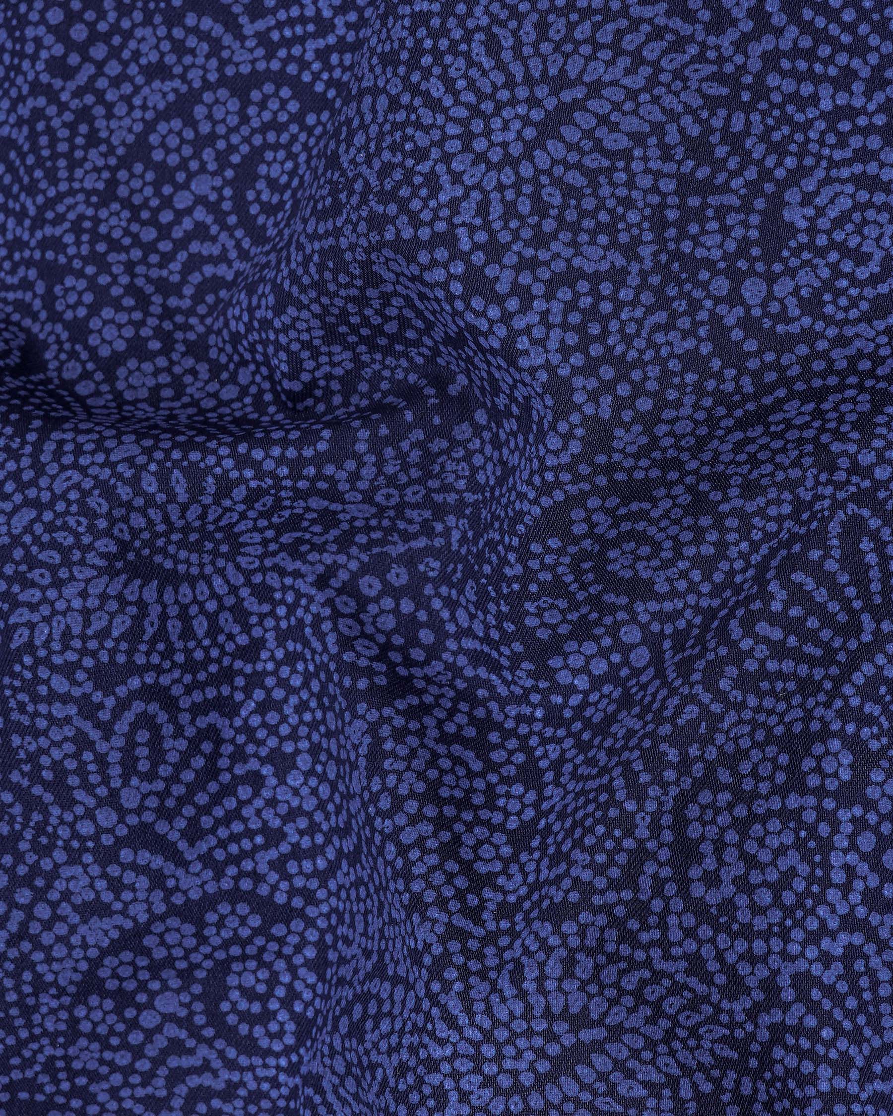 Mirage Navy Blue With San Marino Blue Paisley Chambray Premium Cotton Shirt 7959-38, 7959-H-38, 7959-39, 7959-H-39, 7959-40, 7959-H-40, 7959-42, 7959-H-42, 7959-44, 7959-H-44, 7959-46, 7959-H-46, 7959-48, 7959-H-48, 7959-50, 7959-H-50, 7959-52, 7959-H-52