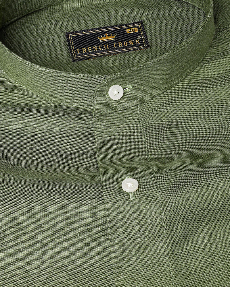 Highland Green Luxurious Linen Shirt 7960-M-38, 7960-M-H-38, 7960-M-39, 7960-M-H-39, 7960-M-40, 7960-M-H-40, 7960-M-42, 7960-M-H-42, 7960-M-44, 7960-M-H-44, 7960-M-46, 7960-M-H-46, 7960-M-48, 7960-M-H-48, 7960-M-50, 7960-M-H-50, 7960-M-52, 7960-M-H-52