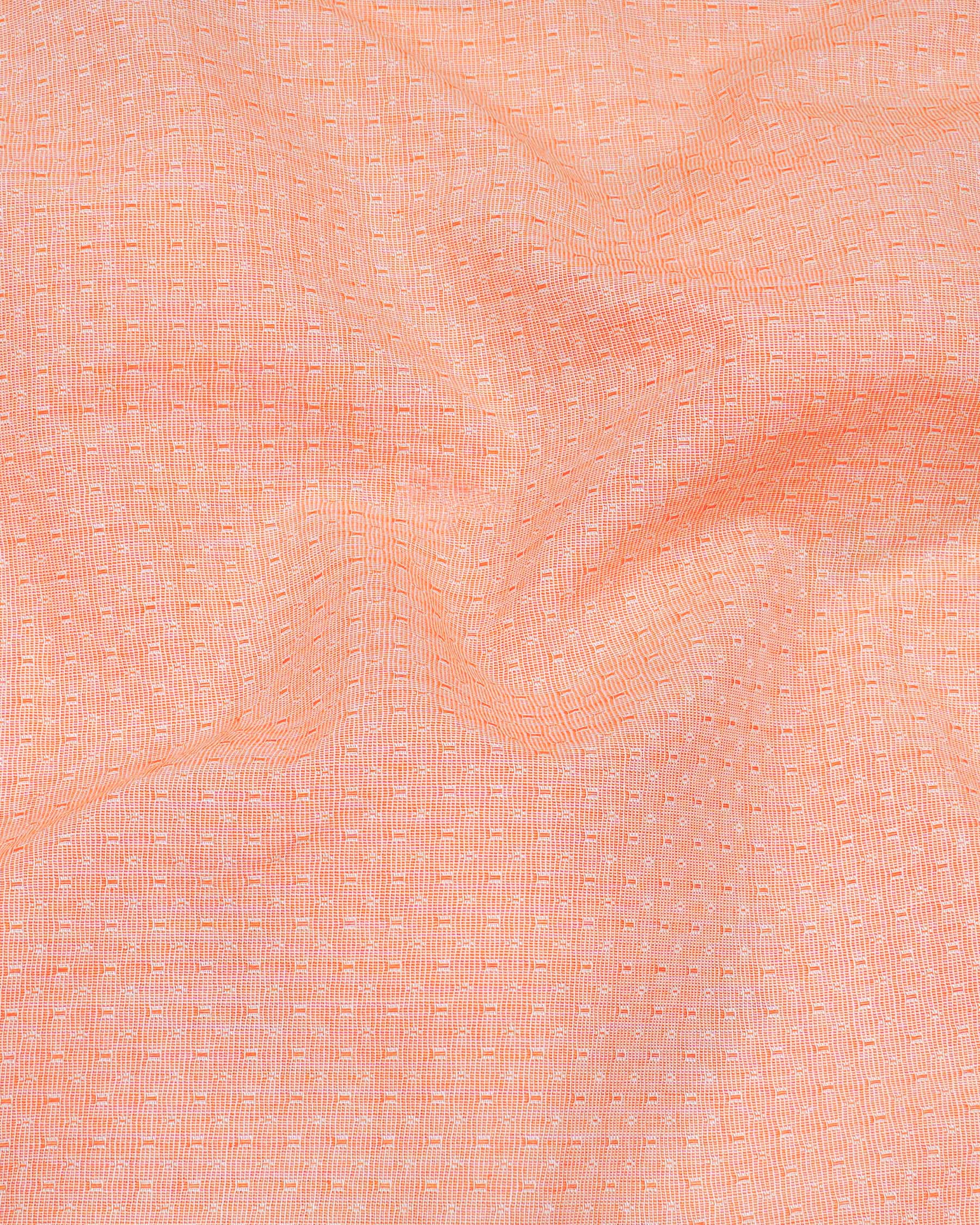 Geraldine Orange Dobby Textured Premium Giza Cotton Shirt 7978-38, 7978-H-38, 7978-39, 7978-H-39, 7978-40, 7978-H-40, 7978-42, 7978-H-42, 7978-44, 7978-H-44, 7978-46, 7978-H-46, 7978-48, 7978-H-48, 7978-50, 7978-H-50, 7978-52, 7978-H-52