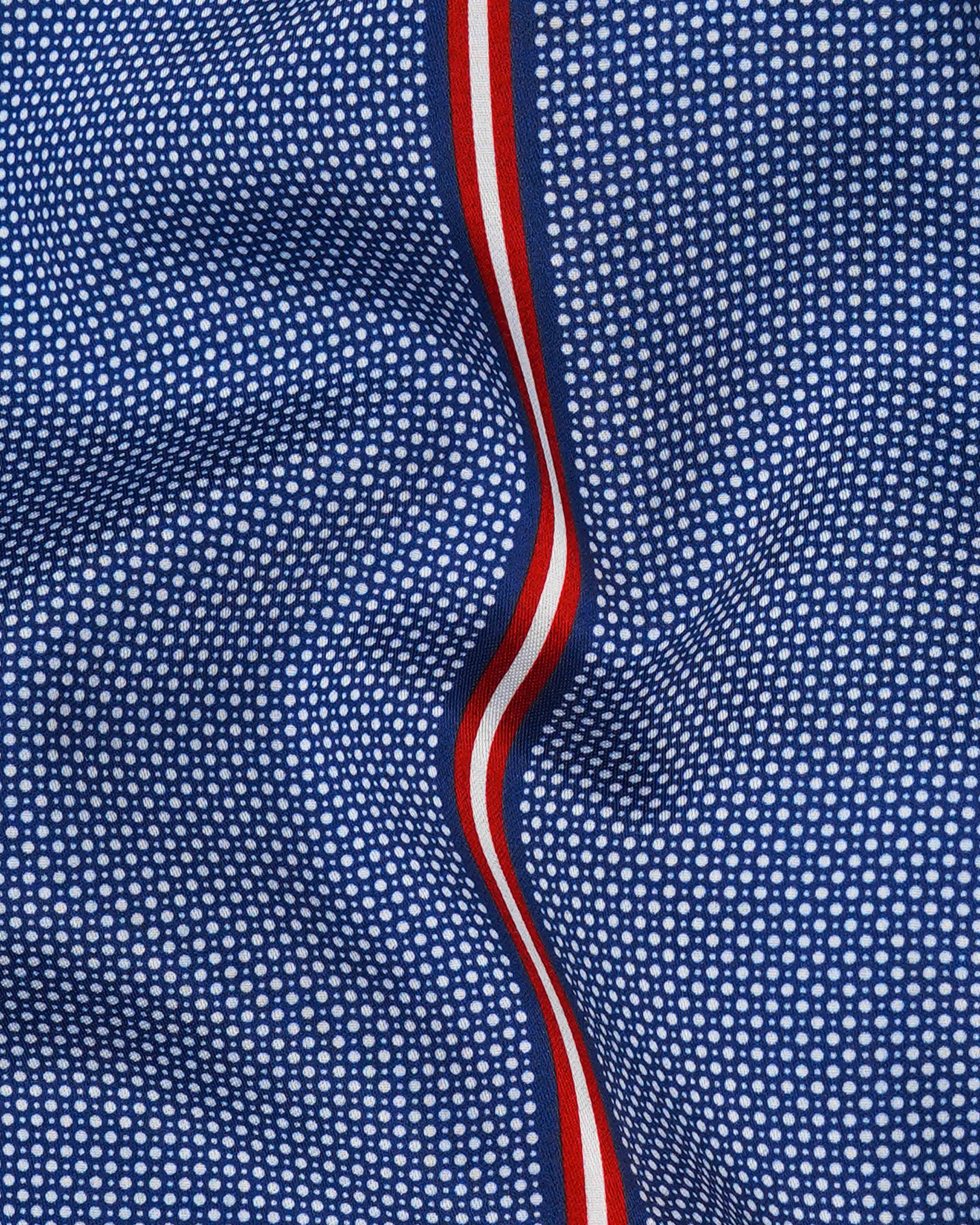 Downriver Blue with Sangria Red and White Polka Dots Super Soft Premium Cotton Shirt 8035-CA-BLE-38, 8035-CA-BLE-H-38, 8035-CA-BLE-39,8035-CA-BLE-H-39, 8035-CA-BLE-40, 8035-CA-BLE-H-40, 8035-CA-BLE-42, 8035-CA-BLE-H-42, 8035-CA-BLE-44, 8035-CA-BLE-H-44, 8035-CA-BLE-46, 8035-CA-BLE-H-46, 8035-CA-BLE-48, 8035-CA-BLE-H-48, 8035-CA-BLE-50, 8035-CA-BLE-H-50, 8035-CA-BLE-52, 8035-CA-BLE-H-52 