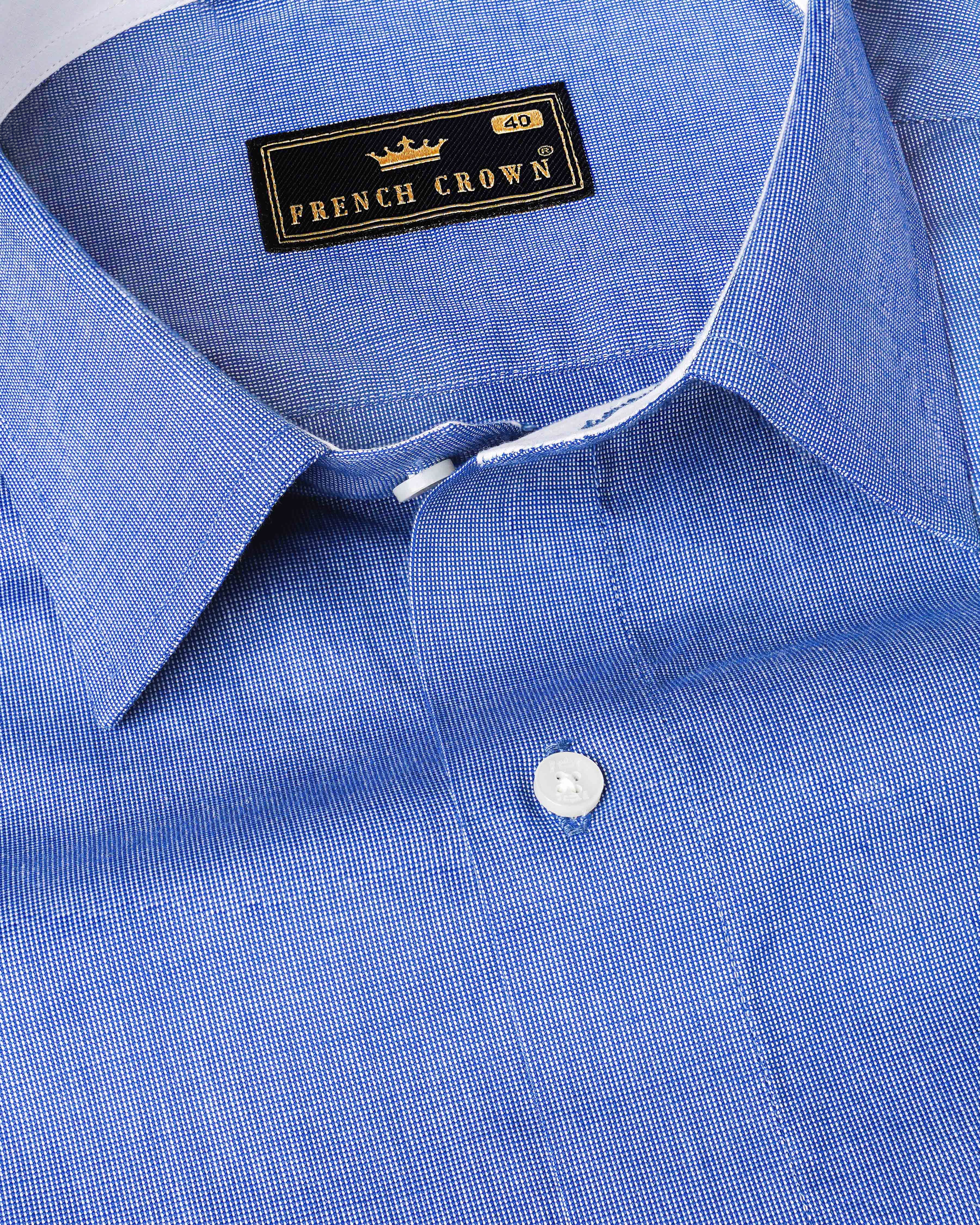 Glaucous Blue Premium Giza Cotton Chambray Shirt 8046-CP-38, 8046-CP-H-38, 8046-CP-39,8046-CP-H-39, 8046-CP-40, 8046-CP-H-40, 8046-CP-42, 8046-CP-H-42, 8046-CP-44, 8046-CP-H-44, 8046-CP-46, 8046-CP-H-46, 8046-CP-48, 8046-CP-H-48, 8046-CP-50, 8046-CP-H-50, 8046-CP-52, 8046-CP-H-52