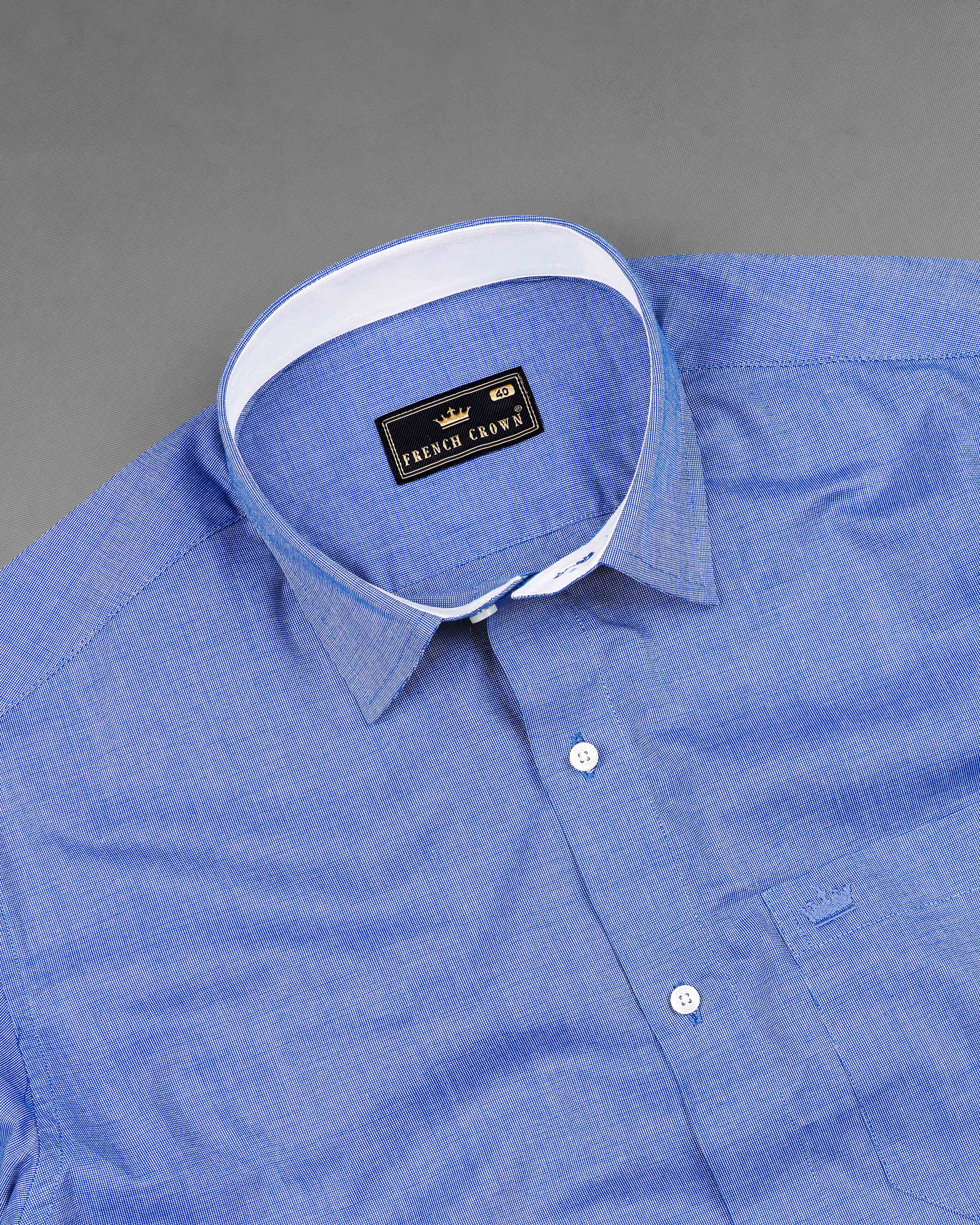 Glaucous Blue Premium Giza Cotton Chambray Shirt 8046-CP-38, 8046-CP-H-38, 8046-CP-39,8046-CP-H-39, 8046-CP-40, 8046-CP-H-40, 8046-CP-42, 8046-CP-H-42, 8046-CP-44, 8046-CP-H-44, 8046-CP-46, 8046-CP-H-46, 8046-CP-48, 8046-CP-H-48, 8046-CP-50, 8046-CP-H-50, 8046-CP-52, 8046-CP-H-52