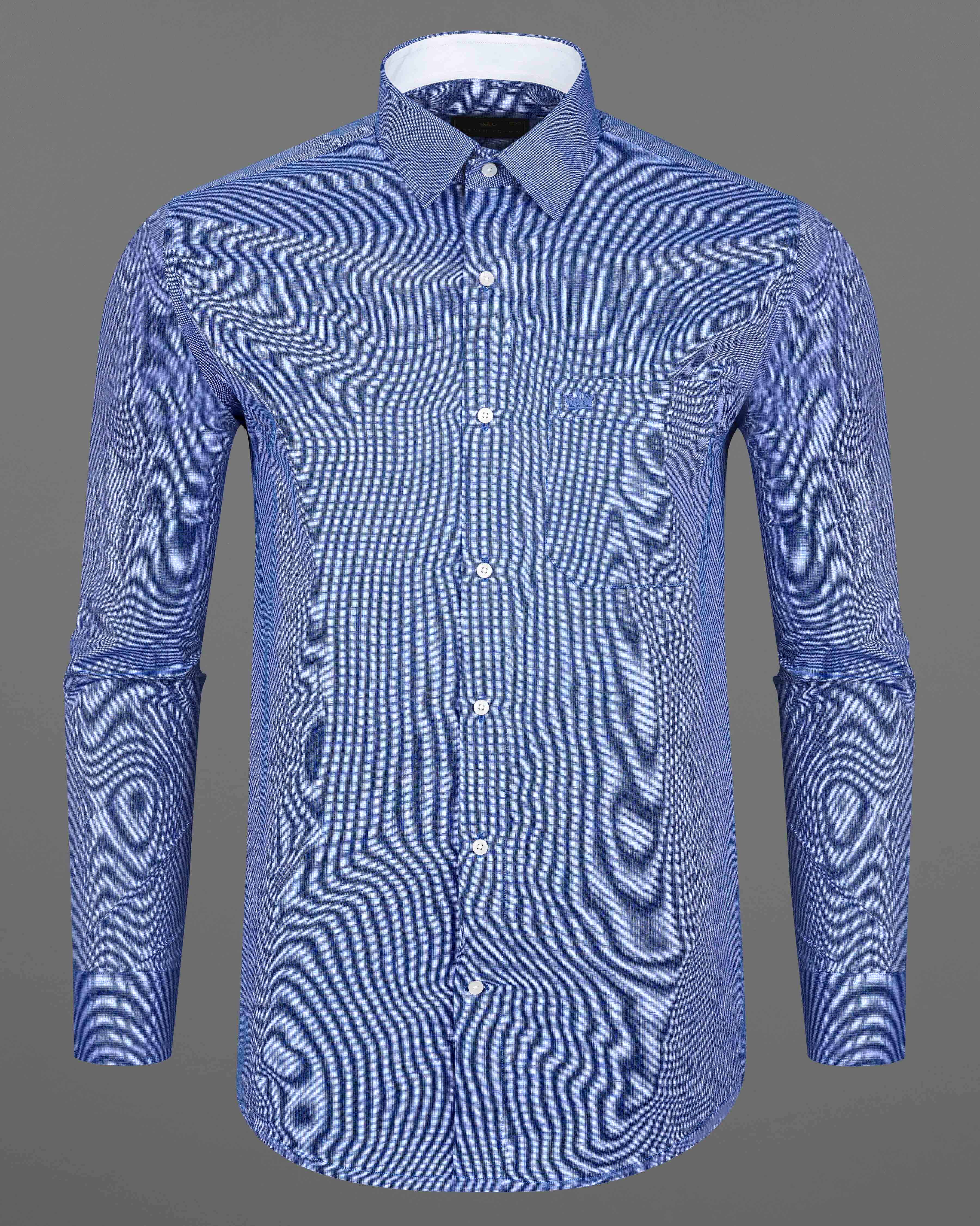 Glaucous Blue Premium Giza Cotton Chambray Shirt 8046-CP-38, 8046-CP-H-38, 8046-CP-39,8046-CP-H-39, 8046-CP-40, 8046-CP-H-40, 8046-CP-42, 8046-CP-H-42, 8046-CP-44, 8046-CP-H-44, 8046-CP-46, 8046-CP-H-46, 8046-CP-48, 8046-CP-H-48, 8046-CP-50, 8046-CP-H-50, 8046-CP-52, 8046-CP-H-52