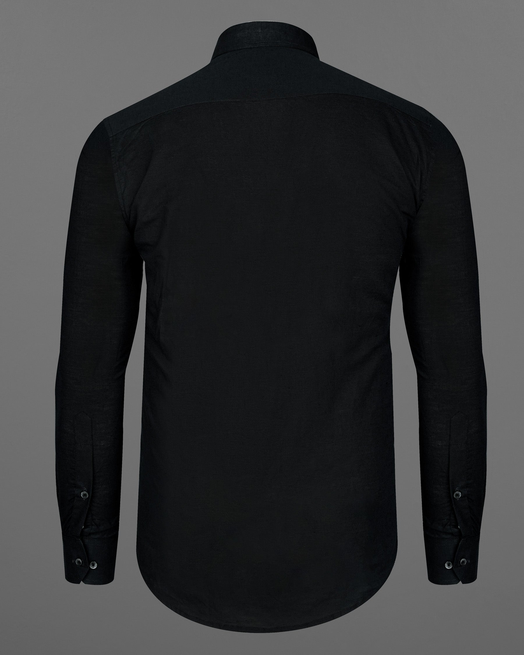Jade Black Textured Luxurious Linen Shirt 8047-BLK-38, 8047-BLK-H-38, 8047-BLK-39, 8047-BLK-H-39, 8047-BLK-40, 8047-BLK-H-40, 8047-BLK-42, 8047-BLK-H-42, 8047-BLK-44, 8047-BLK-H-44, 8047-BLK-46, 8047-BLK-H-46, 8047-BLK-48, 8047-BLK-H-48, 8047-BLK-50, 8047-BLK-H-50, 8047-BLK-52, 8047-BLK-H-52
