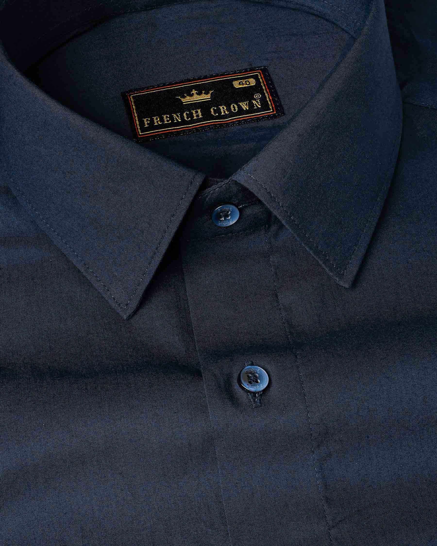 Firefly Navy Blue Premium Cotton Shirt 8055-BLE-38, 8055-BLE-H-38, 8055-BLE-39, 8055-BLE-H-39, 8055-BLE-40, 8055-BLE-H-40, 8055-BLE-42, 8055-BLE-H-42, 8055-BLE-44, 8055-BLE-H-44, 8055-BLE-46, 8055-BLE-H-46, 8055-BLE-48, 8055-BLE-H-48, 8055-BLE-50, 8055-BLE-H-50, 8055-BLE-52, 8055-BLE-H-52