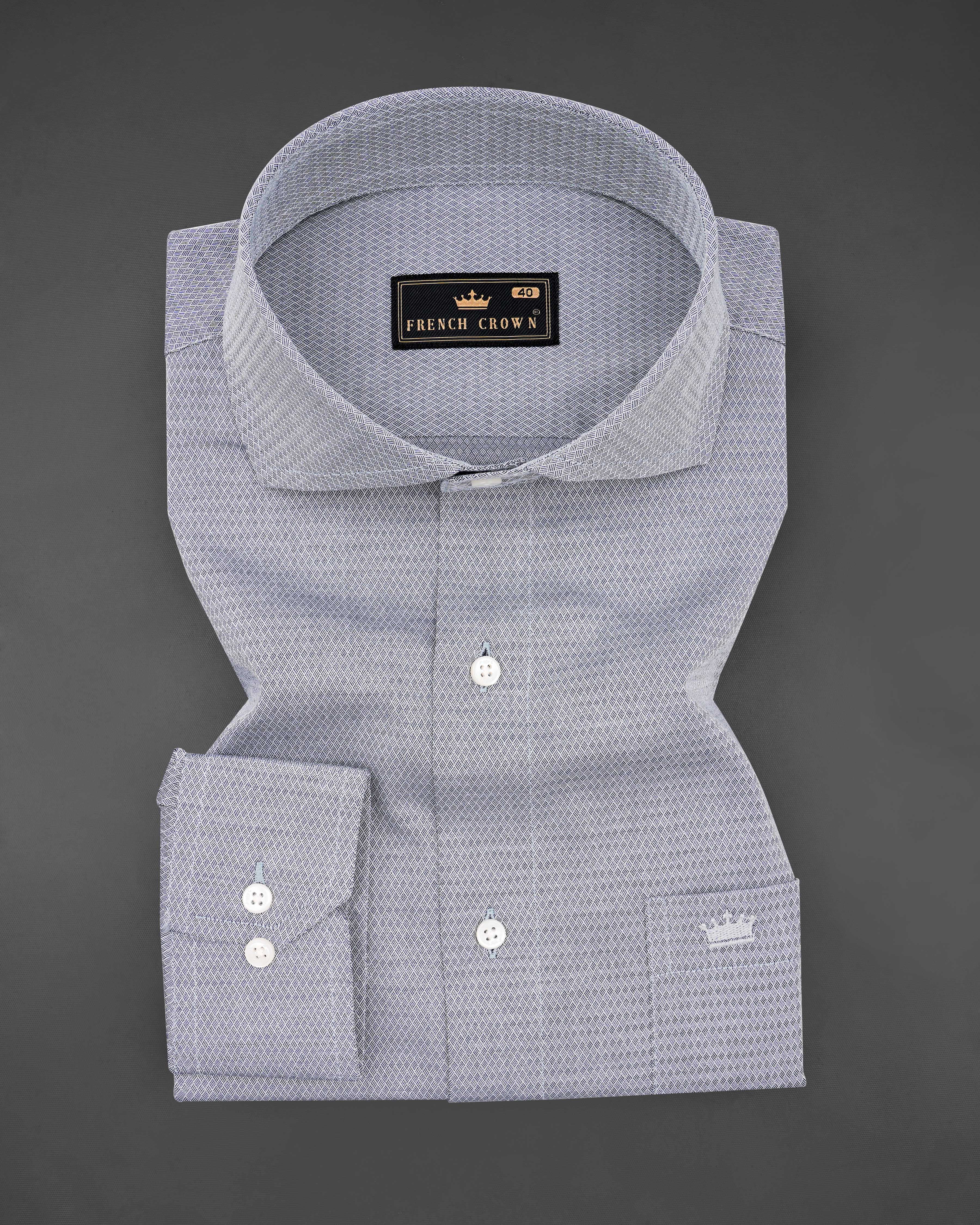 Spun Pearl Silver Dobby Textured Premium Giza Cotton Shirt 8256-CA-38, 8256-CA-H-38, 8256-CA-39, 8256-CA-H-39, 8256-CA-40, 8256-CA-H-40, 8256-CA-42, 8256-CA-H-42, 8256-CA-44, 8256-CA-H-44, 8256-CA-46, 8256-CA-H-46, 8256-CA-48, 8256-CA-H-48, 8256-CA-50, 8256-CA-H-50, 8256-CA-52, 8256-CA-H-52