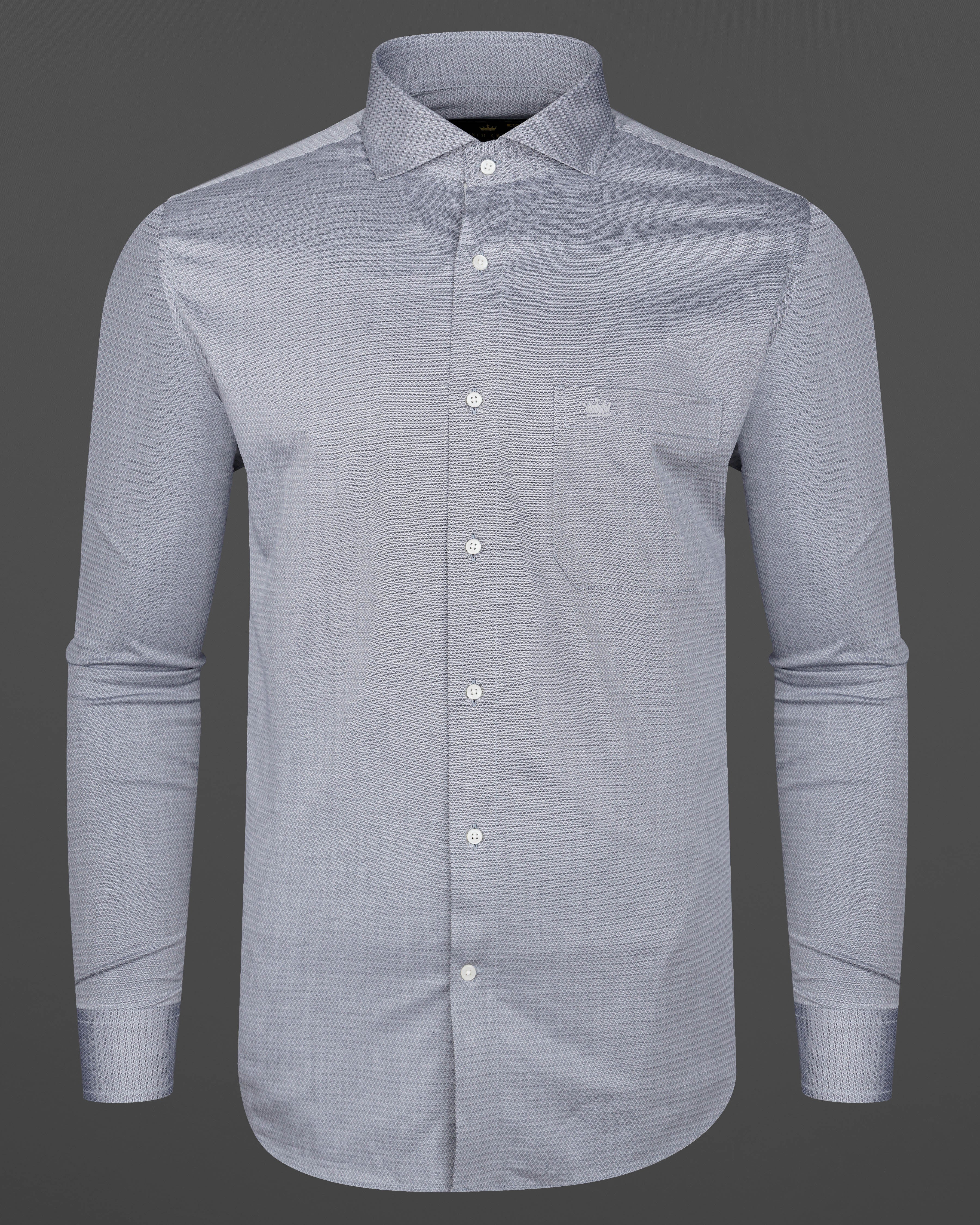 Spun Pearl Silver Dobby Textured Premium Giza Cotton Shirt 8256-CA-38, 8256-CA-H-38, 8256-CA-39, 8256-CA-H-39, 8256-CA-40, 8256-CA-H-40, 8256-CA-42, 8256-CA-H-42, 8256-CA-44, 8256-CA-H-44, 8256-CA-46, 8256-CA-H-46, 8256-CA-48, 8256-CA-H-48, 8256-CA-50, 8256-CA-H-50, 8256-CA-52, 8256-CA-H-52