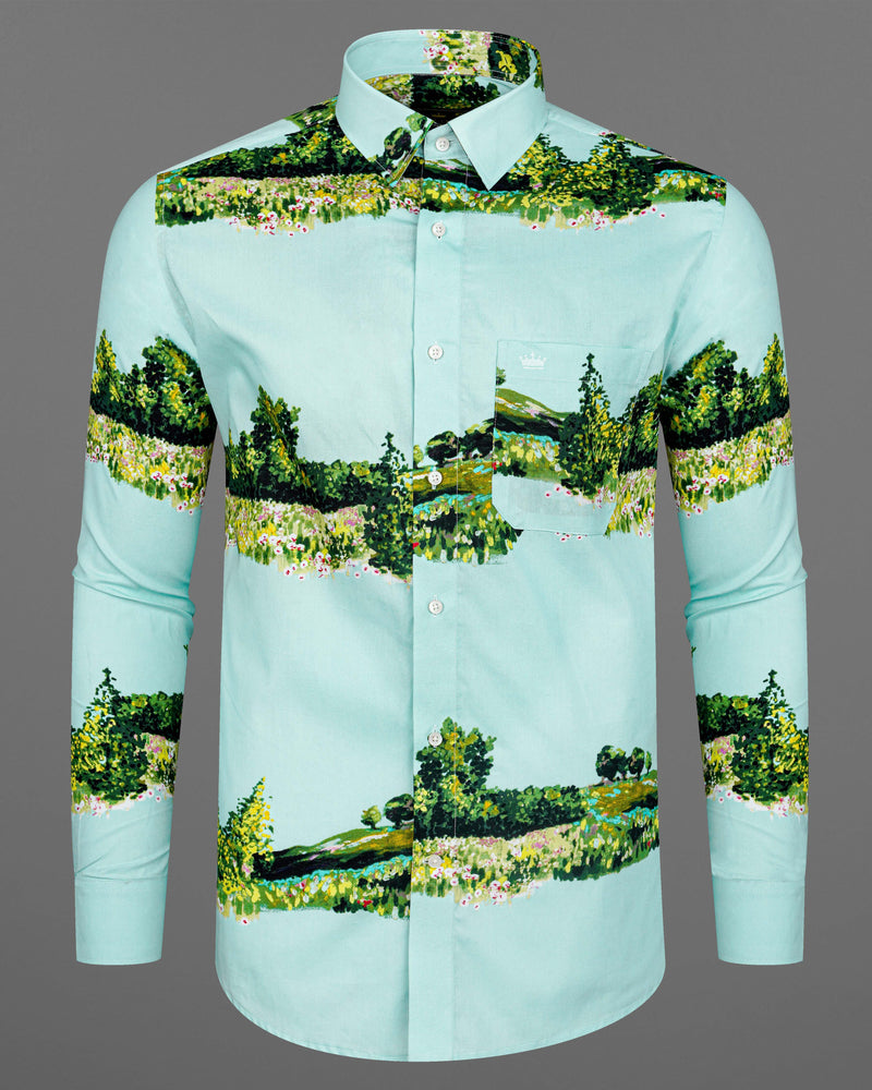 Pale Turquoise Blue Tropical Printed Premium Cotton Shirt 8292 -38,8292 -H-38,8292 -39,8292 -H-39,8292 -40,8292 -H-40,8292 -42,8292 -H-42,8292 -44,8292 -H-44,8292 -46,8292 -H-46,8292 -48,8292 -H-48,8292 -50,8292 -H-50,8292 -52,8292 -H-52