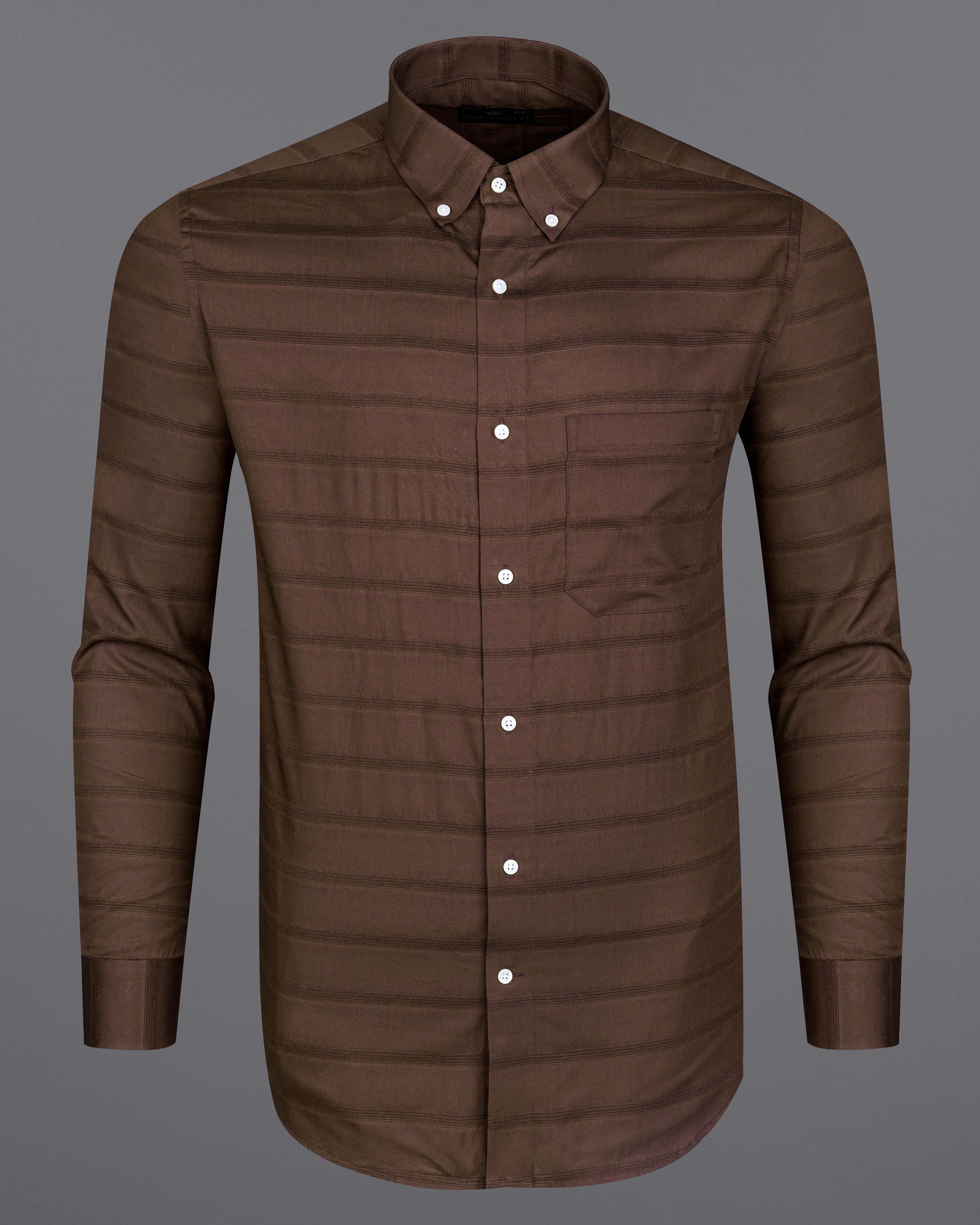 Espresso Brown Dobby Dobby Textured Premium Giza Cotton Shirt 8354-BD-38, 8354-BD-H-38, 8354-BD-39, 8354-BD-H-39, 8354-BD-40, 8354-BD-H-40, 8354-BD-42, 8354-BD-H-42, 8354-BD-44, 8354-BD-H-44, 8354-BD-46, 8354-BD-H-46, 8354-BD-48, 8354-BD-H-48, 8354-BD-50, 8354-BD-H-50, 8354-BD-52, 8354-BD-H-52