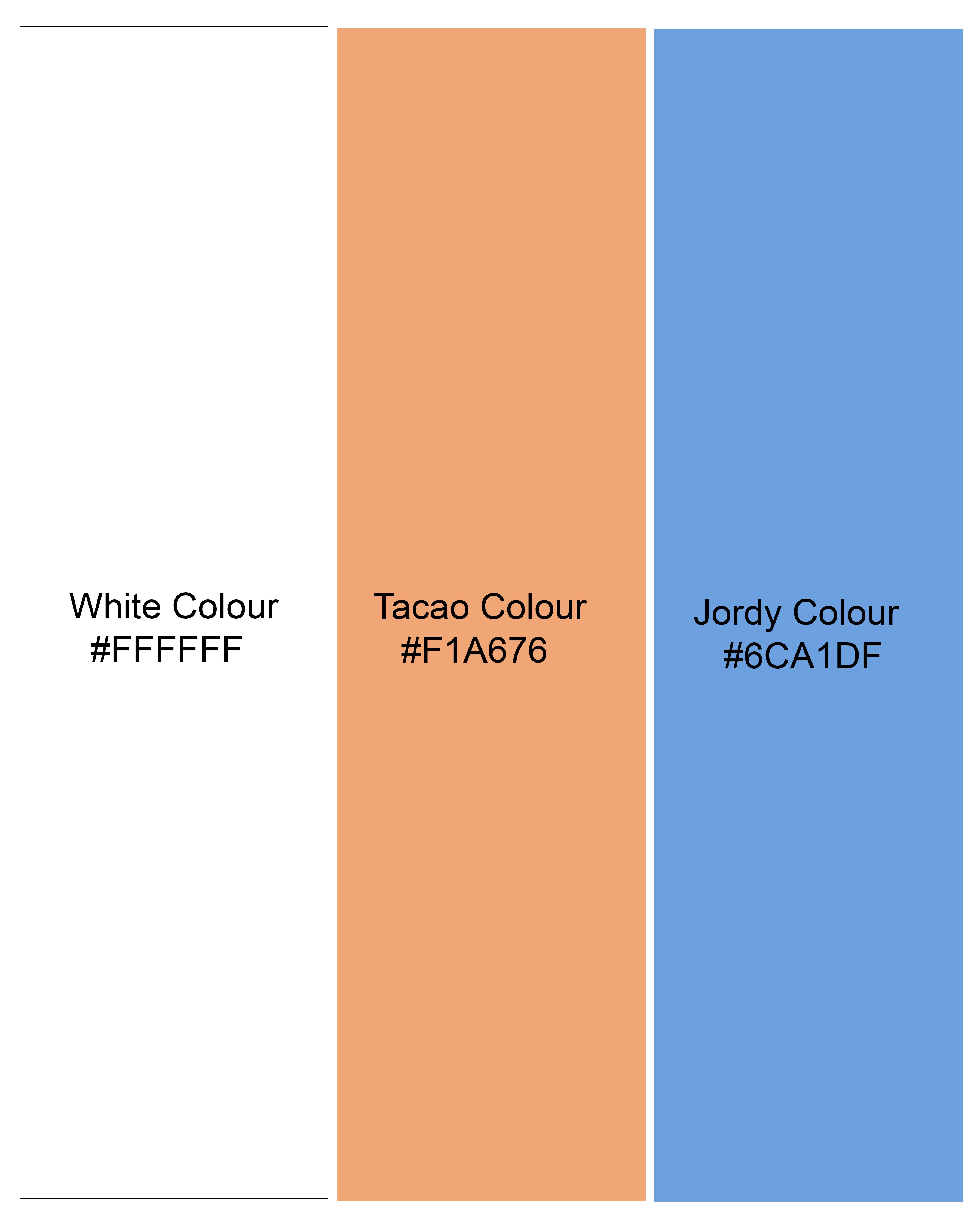 Bright White with Tacao Orange and Jordy Blue Plaid Royal Oxford Shirt 8408-M-38, 8408-M-H-38, 8408-M-39,8408-M-H-39, 8408-M-40, 8408-M-H-40, 8408-M-42, 8408-M-H-42, 8408-M-44, 8408-M-H-44, 8408-M-46, 8408-M-H-46, 8408-M-48, 8408-M-H-48, 8408-M-50, 8408-M-H-50, 8408-M-52, 8408-M-H-52