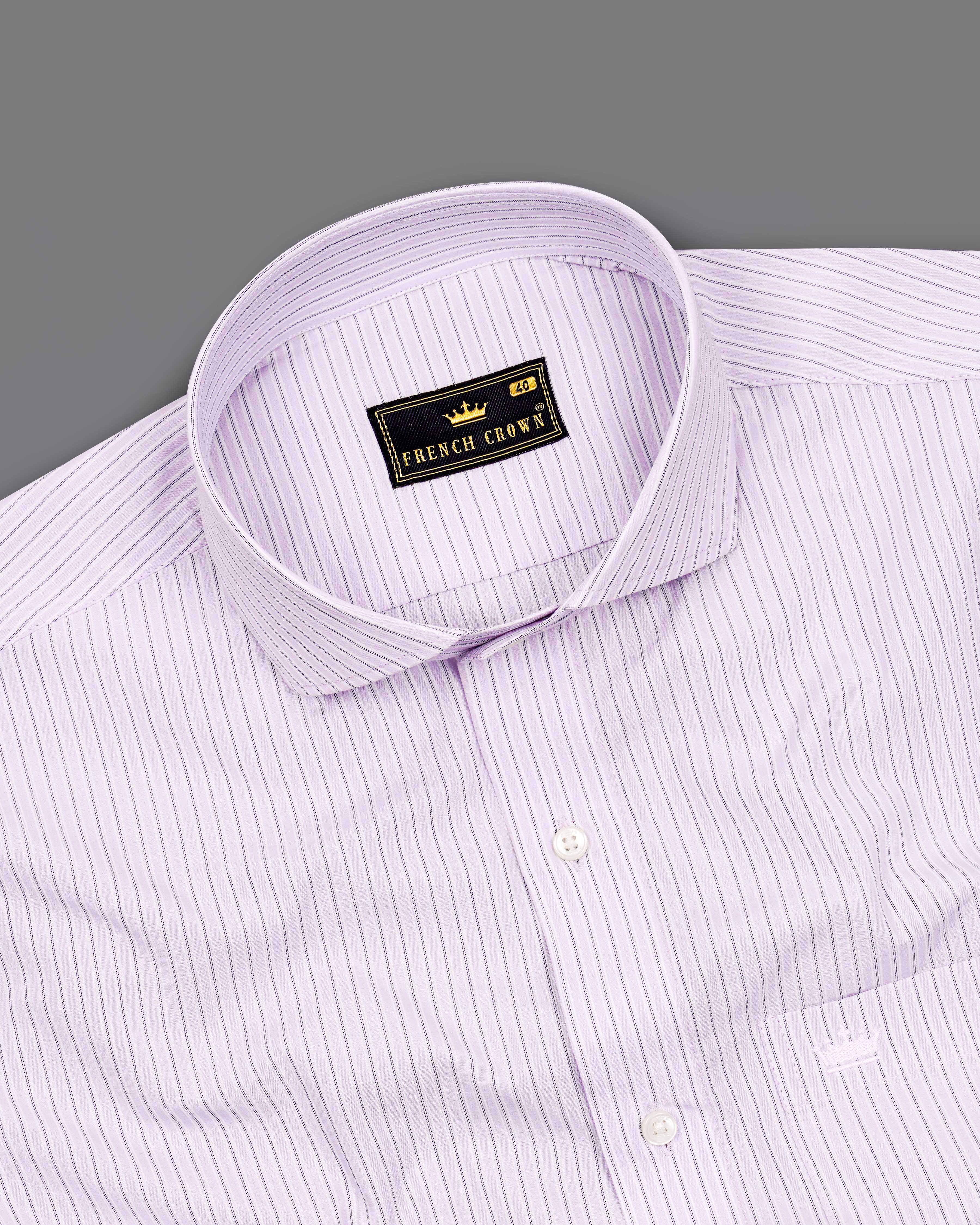 Prim Baby Pink with Ebony Black Striped Premium Cotton Shirt 8507-CA-38,8507-CA-H-38,8507-CA-39,8507-CA-H-39,8507-CA-40,8507-CA-H-40,8507-CA-42,8507-CA-H-42,8507-CA-44,8507-CA-H-44,8507-CA-46,8507-CA-H-46,8507-CA-48,8507-CA-H-48,8507-CA-50,8507-CA-H-50,8507-CA-52,8507-CA-H-52