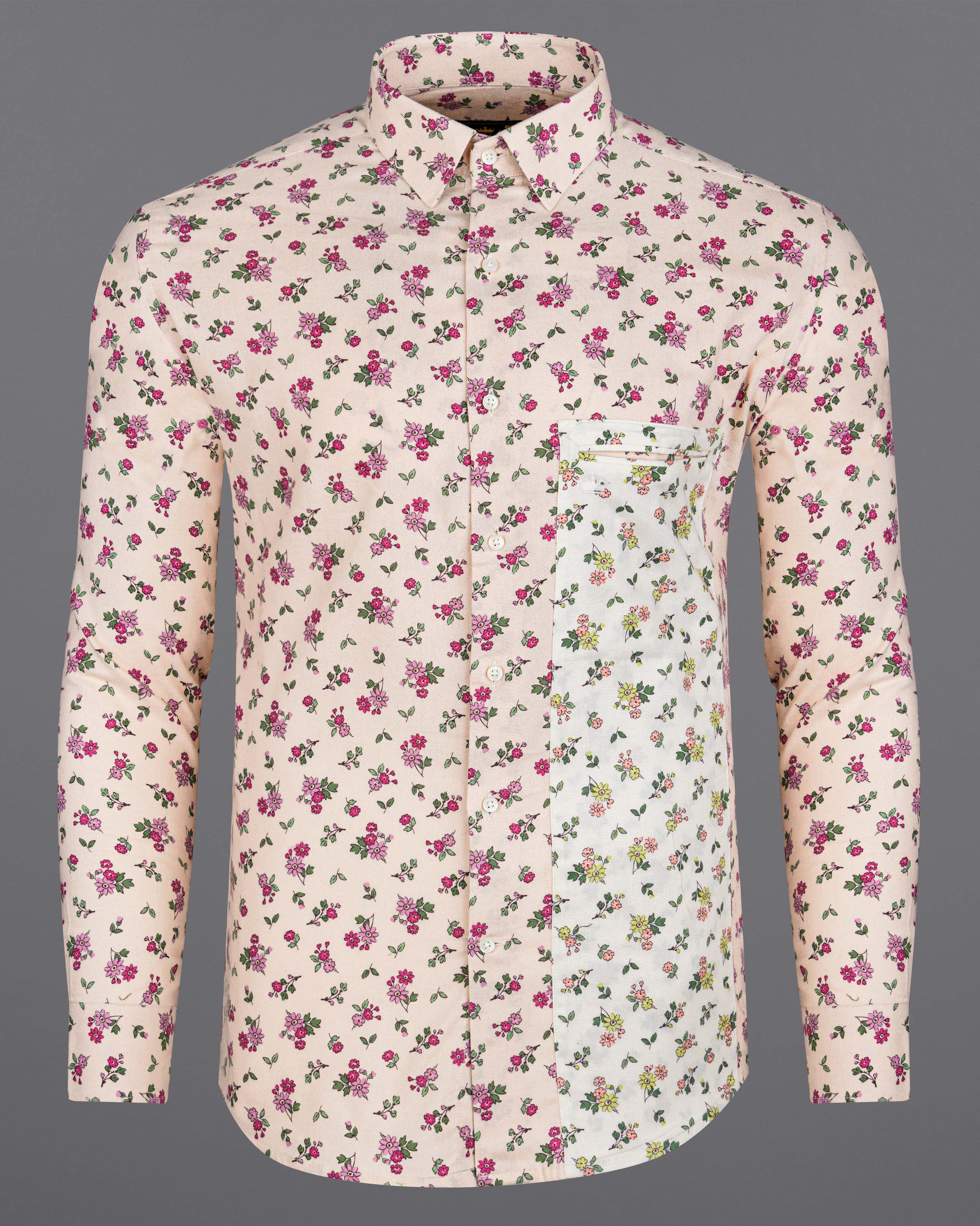 Sea Shell Cream with Dust Storm Brown Ditsy Printed Flannel Designer Shirt 8540-P470-38,8540-P470-H-38,8540-P470-389,8540-P470-389,8540-P470-40,8540-P470-H-40,8540-P470-402,8540-P470-402,8540-P470-404,8540-P470-404,8540-P470-406,8540-P470-406,8540-P470-408,8540-P470-408,8540-P470-50,8540-P470-H-50,8540-P470-502,8540-P470-502