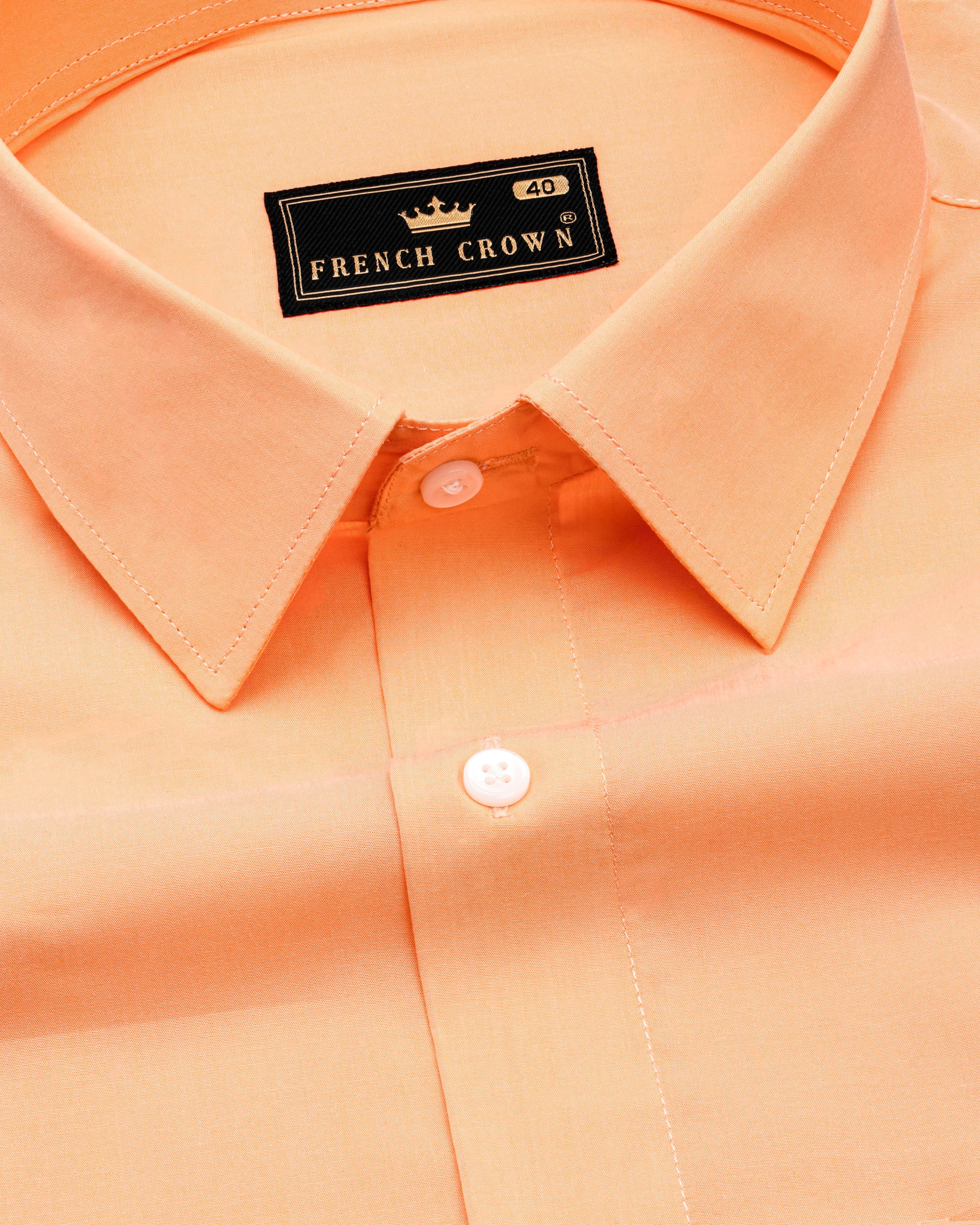 Tacao Orange Premium Cotton Shirt 8545-38,8545-H-38,8545-39,8545-H-39,8545-40,8545-H-40,8545-42,8545-H-42,8545-44,8545-H-44,8545-46,8545-H-46,8545-48,8545-H-48,8545-50,8545-H-50,8545-52,8545-H-52