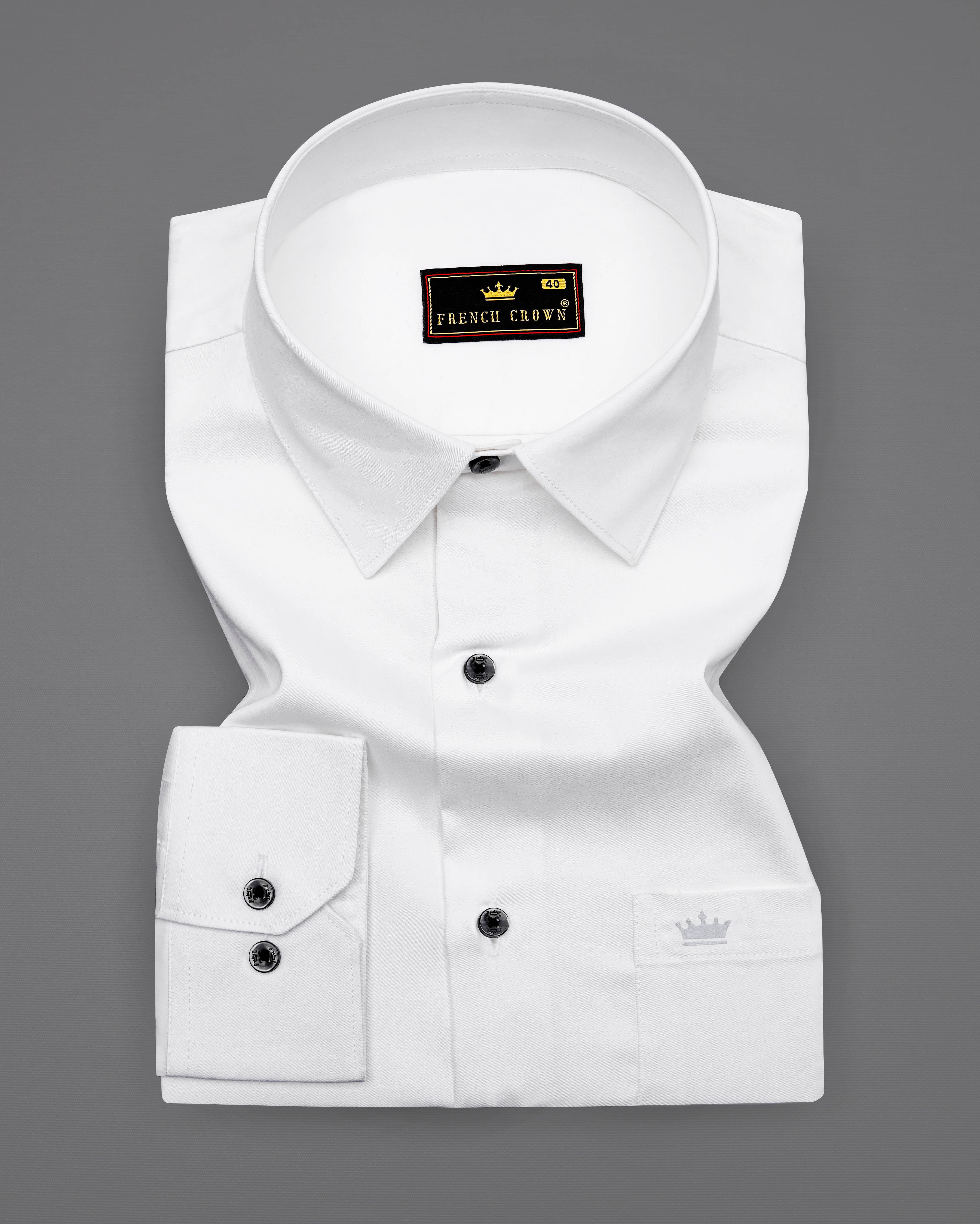 Bright White Super Soft Premium Cotton Stretchable Shirt 8569-BLK-38,8569-BLK-H-38,8569-BLK-39,8569-BLK-H-39,8569-BLK-40,8569-BLK-H-40,8569-BLK-42,8569-BLK-H-42,8569-BLK-44,8569-BLK-H-44,8569-BLK-46,8569-BLK-H-46,8569-BLK-48,8569-BLK-H-48,8569-BLK-50,8569-BLK-H-50,8569-BLK-52,8569-BLK-H-52