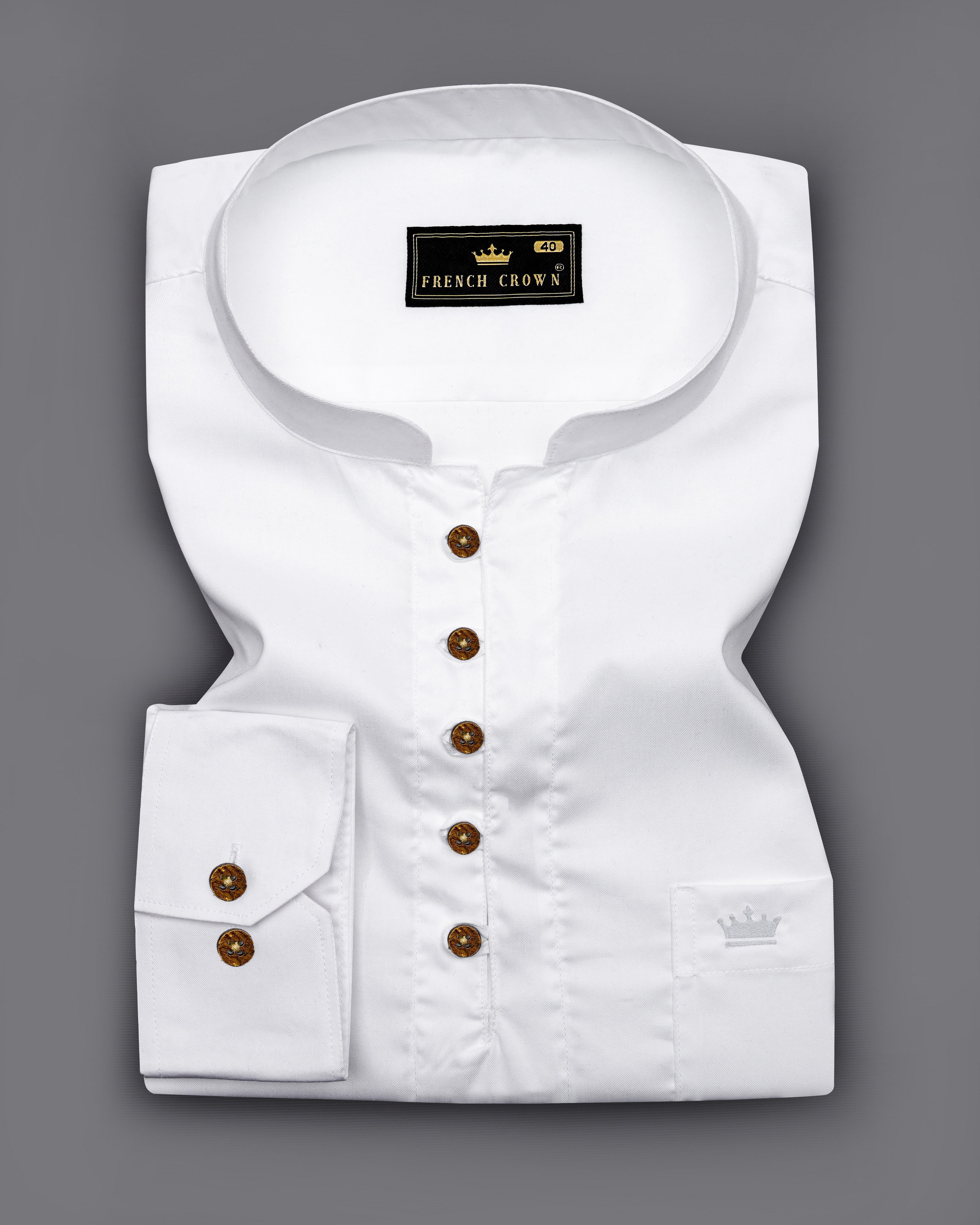Bright White Twill Textured Giza Cotton Kurta Shirt 8574-KS-38, 8574-KS-H-38, 8574-KS-39, 8574-KS-H-39, 8574-KS-40, 8574-KS-H-40, 8574-KS-42, 8574-KS-H-42, 8574-KS-44, 8574-KS-H-44, 8574-KS-46, 8574-KS-H-46, 8574-KS-48, 8574-KS-H-48, 8574-KS-50, 8574-KS-H-50, 8574-KS-52, 8574-KS-H-52