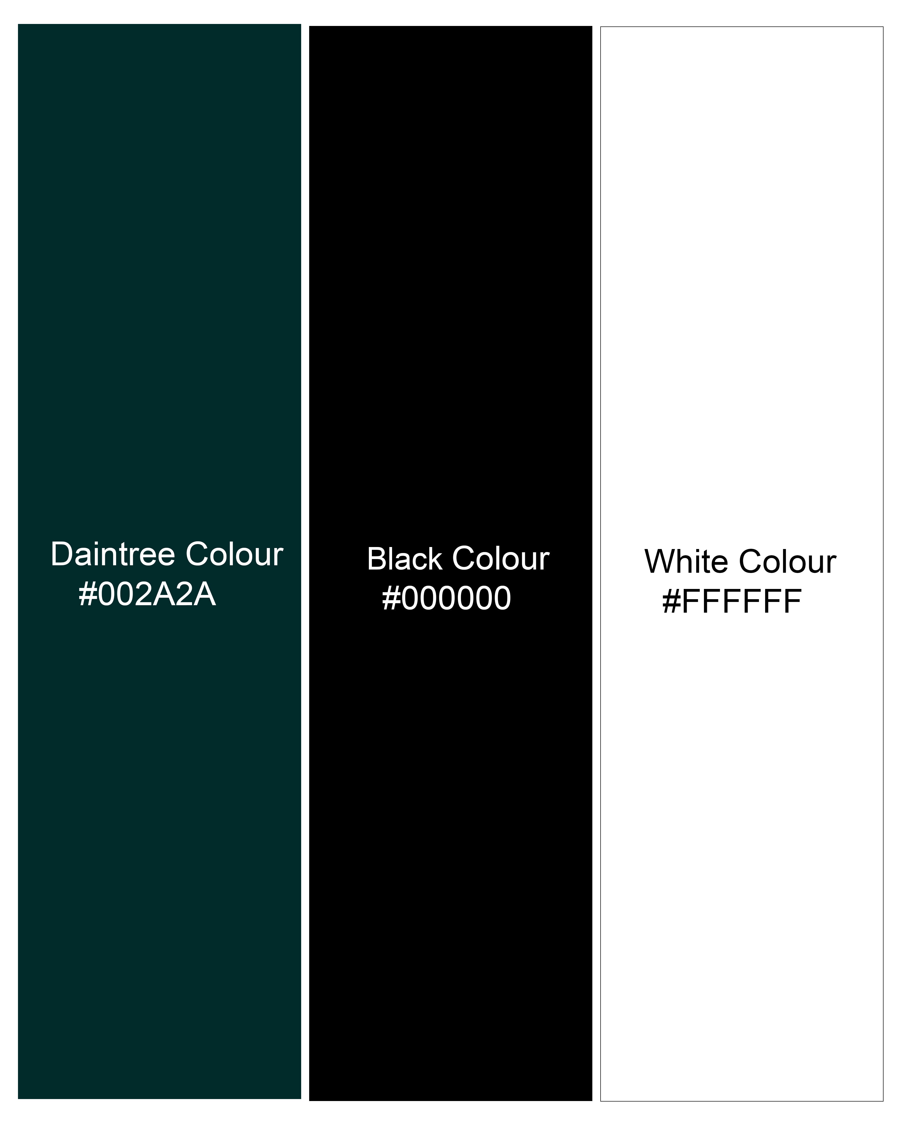 Daintree Green with Black and White Striped Premium Tencel Shirt  8611-BD-38,8611-BD-H-38,8611-BD-39,8611-BD-H-39,8611-BD-40,8611-BD-H-40,8611-BD-42,8611-BD-H-42,8611-BD-44,8611-BD-H-44,8611-BD-46,8611-BD-H-46,8611-BD-48,8611-BD-H-48,8611-BD-50,8611-BD-H-50,8611-BD-52,8611-BD-H-52