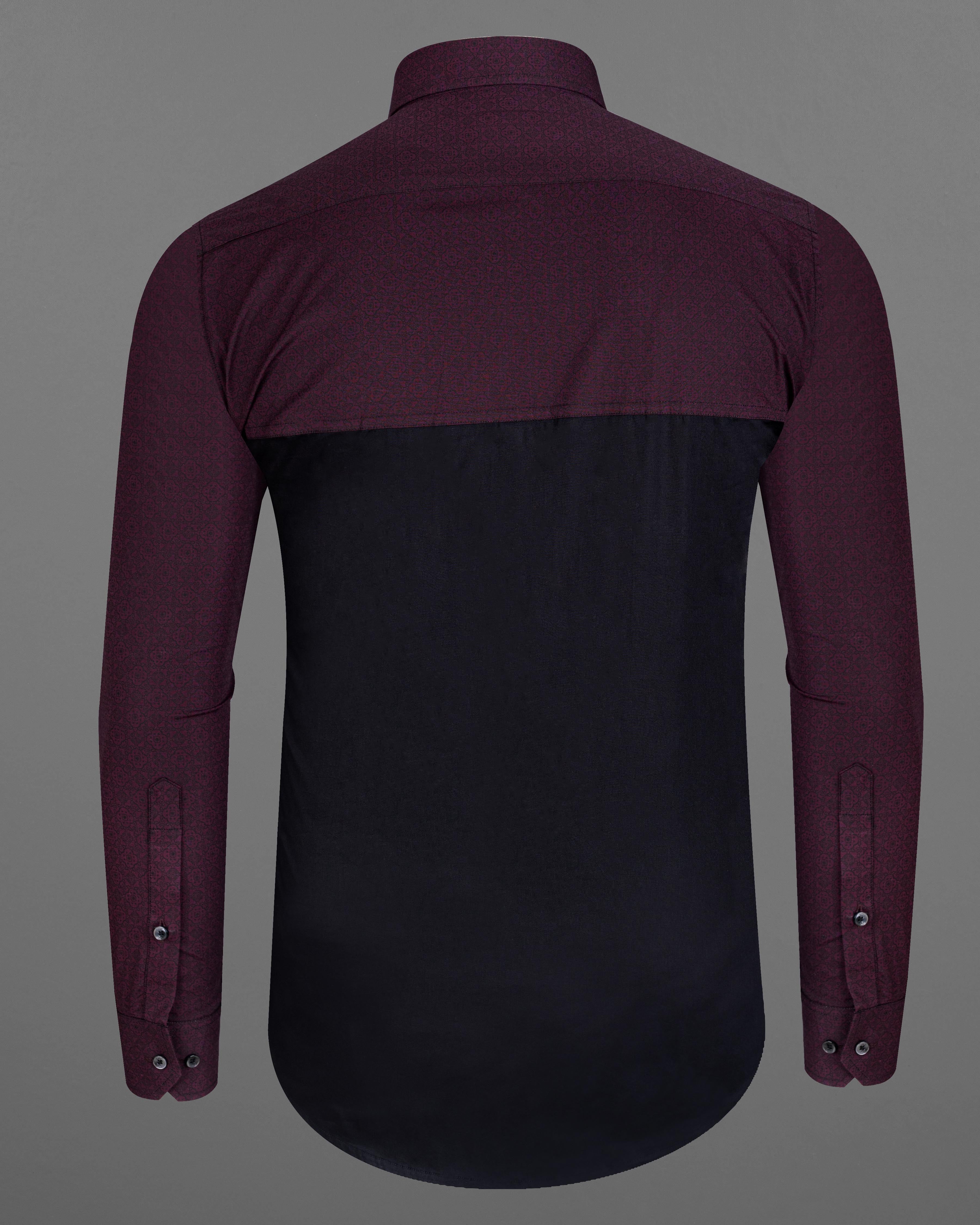 Thunder Violet with Jade Black Super Soft Premium Cotton Designer Shirt 8629-BLK-P134-38,8629-BLK-P134-H-38,8629-BLK-P134-39,8629-BLK-P134-H-39,8629-BLK-P134-40,8629-BLK-P134-H-40,8629-BLK-P134-42,8629-BLK-P134-H-42,8629-BLK-P134-44,8629-BLK-P134-H-44,8629-BLK-P134-46,8629-BLK-P134-H-46,8629-BLK-P134-48,8629-BLK-P134-H-48,8629-BLK-P134-50,8629-BLK-P134-H-50,8629-BLK-P134-52,8629-BLK-P134-H-52