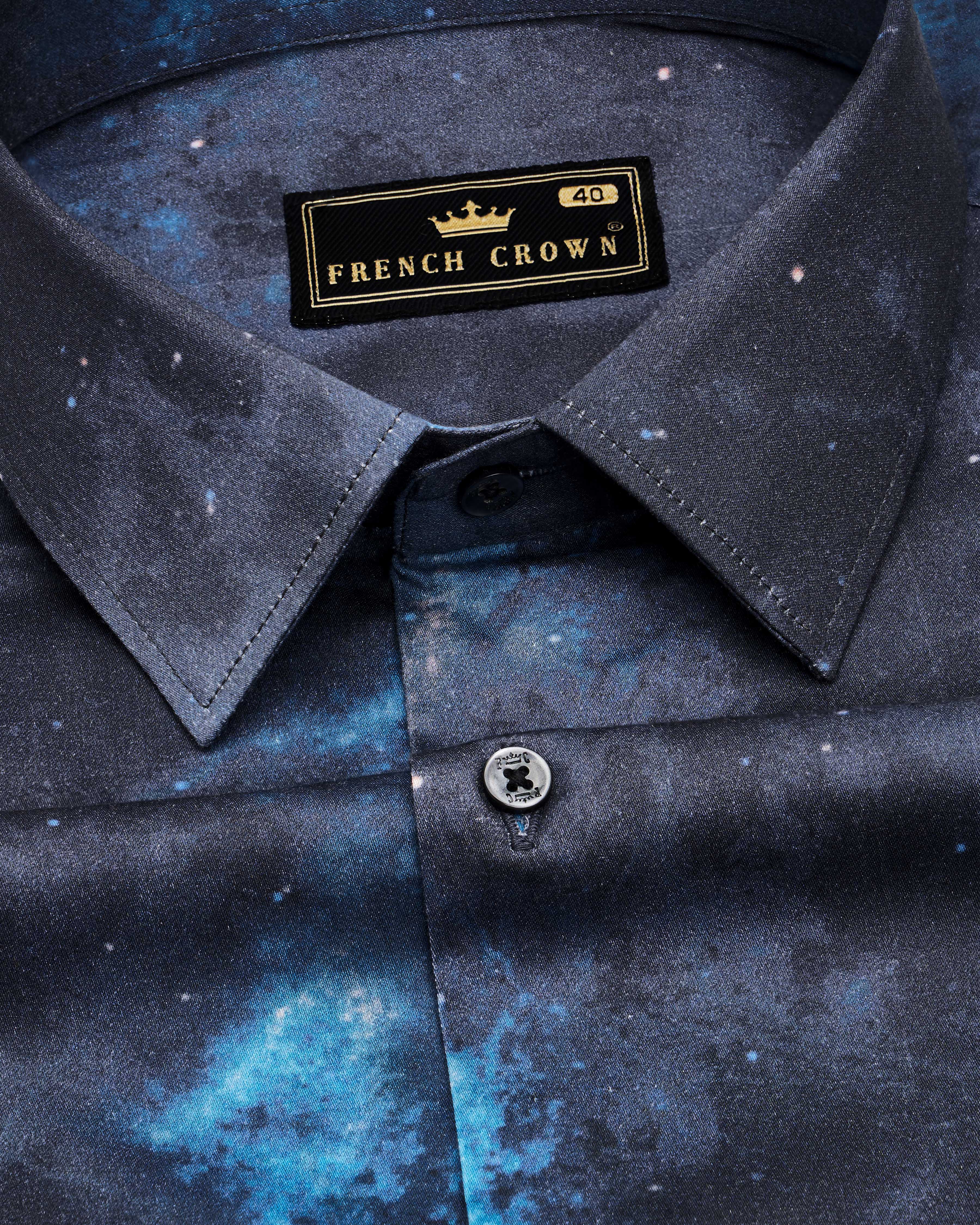 Thunder Navy Blue with Glacier Blue Marble Printed Super Soft Premium Cotton Shirt 8642-BLK-38,8642-BLK-H-38,8642-BLK-39,8642-BLK-H-39,8642-BLK-40,8642-BLK-H-40,8642-BLK-42,8642-BLK-H-42,8642-BLK-44,8642-BLK-H-44,8642-BLK-46,8642-BLK-H-46,8642-BLK-48,8642-BLK-H-48,8642-BLK-50,8642-BLK-H-50,8642-BLK-52,8642-BLK-H-52