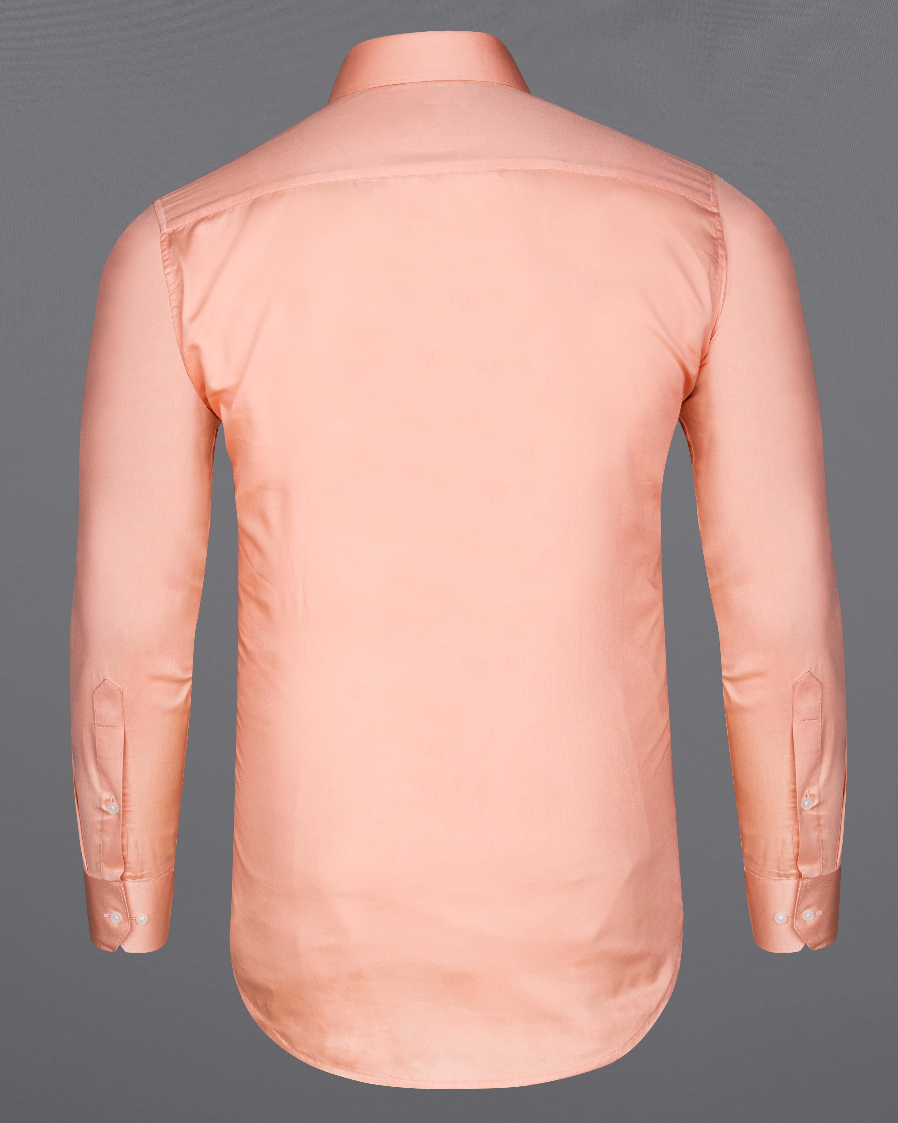 Melon Peach Super Soft Super Soft Premium Cotton Shirt  8695-38,8695-H-38,8695-39,8695-H-39,8695-40,8695-H-40,8695-42,8695-H-42,8695-44,8695-H-44,8695-46,8695-H-46,8695-48,8695-H-48,8695-50,8695-H-50,8695-52,8695-H-52