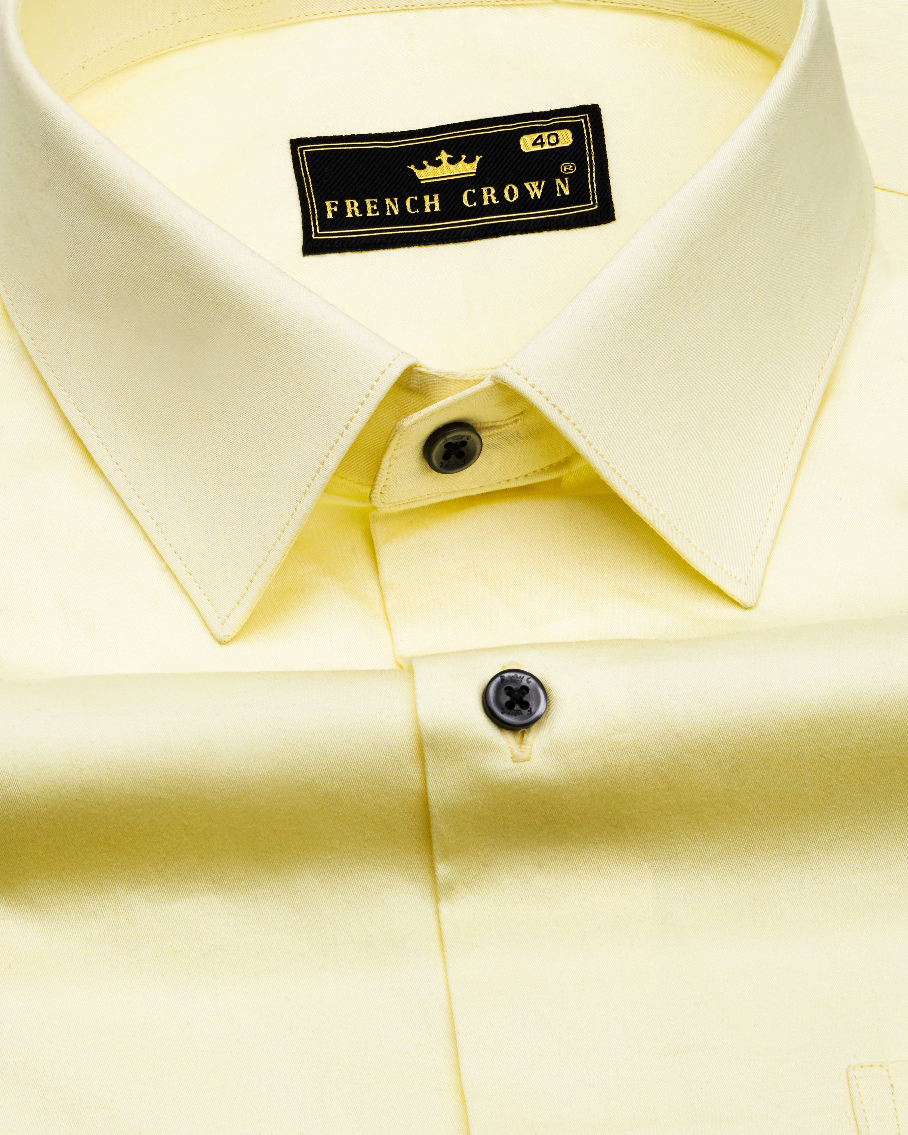 Oasis Yellow Subtle Sheen Super Soft Super Soft Premium Cotton Shirt 8697-BLK-38, 8697-BLK-H-38, 8697-BLK-39, 8697-BLK-H-39, 8697-BLK-40, 8697-BLK-H-40, 8697-BLK-42, 8697-BLK-H-42, 8697-BLK-44, 8697-BLK-H-44, 8697-BLK-46, 8697-BLK-H-46, 8697-BLK-48, 8697-BLK-H-48, 8697-BLK-50, 8697-BLK-H-50, 8697-BLK-52, 8697-BLK-H-52