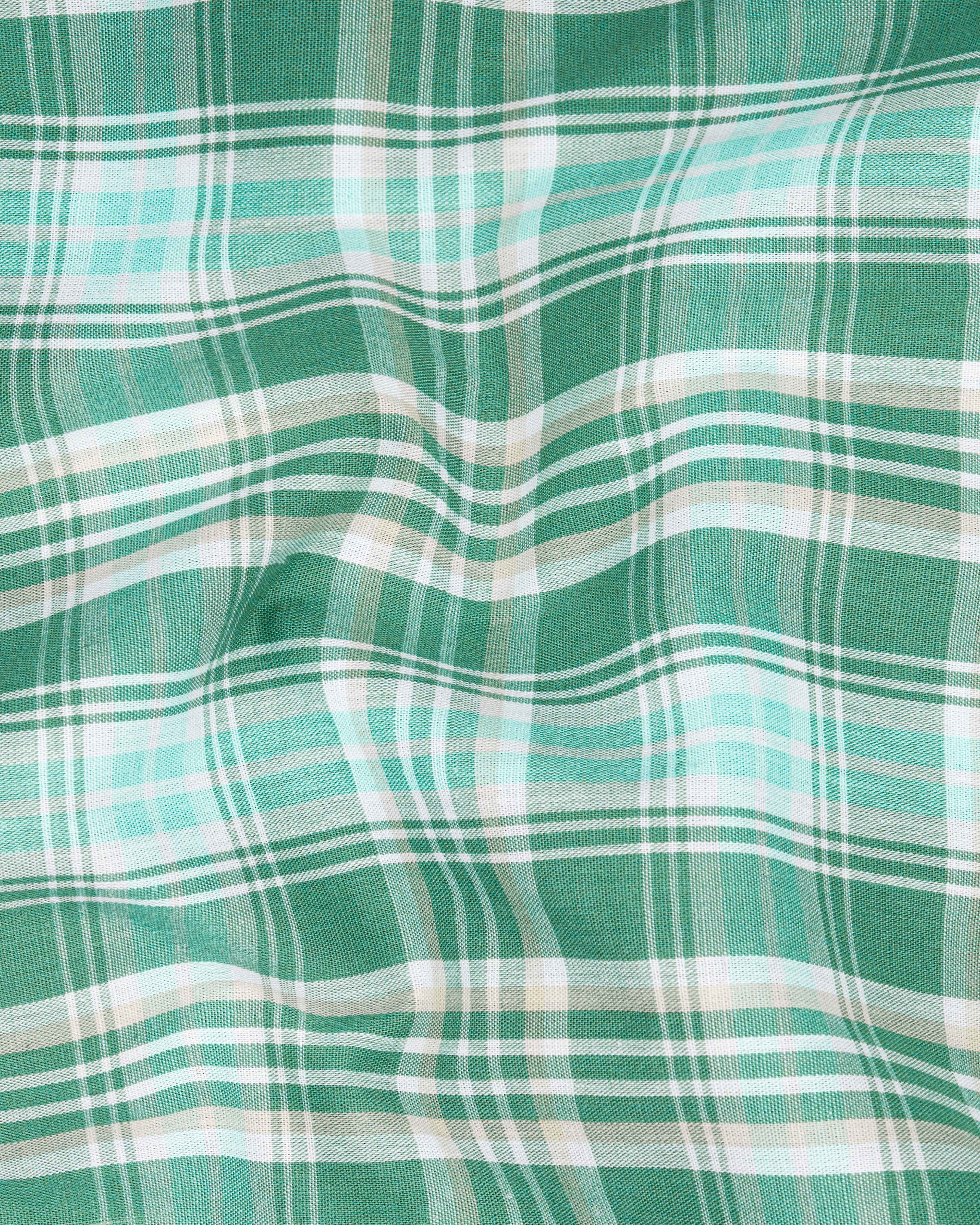 Viridian Green with Chinook Blue Plaid Premium Cotton Shirt  8709-CA-38,8709-CA-H-38,8709-CA-39,8709-CA-H-39,8709-CA-40,8709-CA-H-40,8709-CA-42,8709-CA-H-42,8709-CA-44,8709-CA-H-44,8709-CA-46,8709-CA-H-46,8709-CA-48,8709-CA-H-48,8709-CA-50,8709-CA-H-50,8709-CA-52,8709-CA-H-52