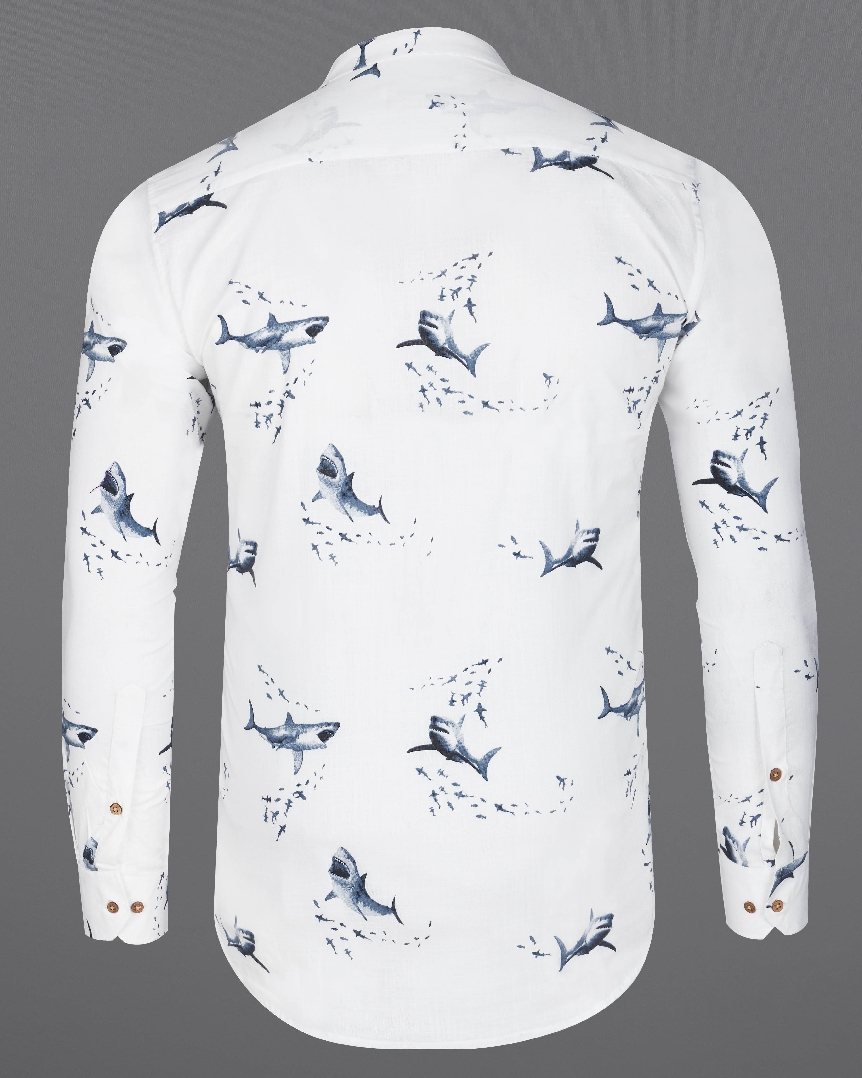 Bright White Shark Printed Luxurious Linen Kurta Shirt 8727-KS-38,8727-KS-H-38,8727-KS-39,8727-KS-H-39,8727-KS-40,8727-KS-H-40,8727-KS-42,8727-KS-H-42,8727-KS-44,8727-KS-H-44,8727-KS-46,8727-KS-H-46,8727-KS-48,8727-KS-H-48,8727-KS-50,8727-KS-H-50,8727-KS-52,8727-KS-H-52