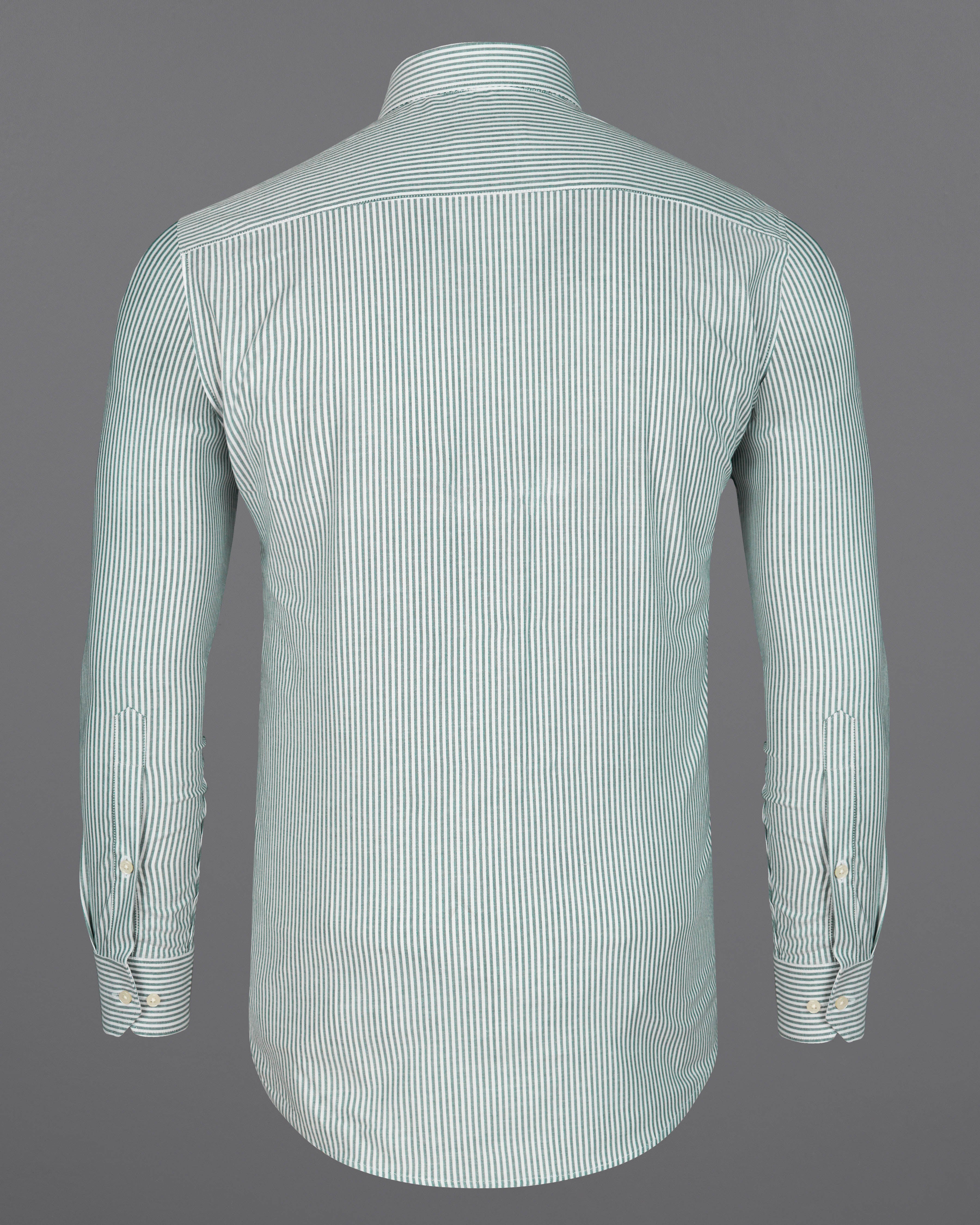 Gunsmoke Green Pinstriped Royal Oxford Shirt 8746-38,8746-H-38,8746-39,8746-H-39,8746-40,8746-H-40,8746-42,8746-H-42,8746-44,8746-H-44,8746-46,8746-H-46,8746-48,8746-H-48,8746-50,8746-H-50,8746-52,8746-H-52