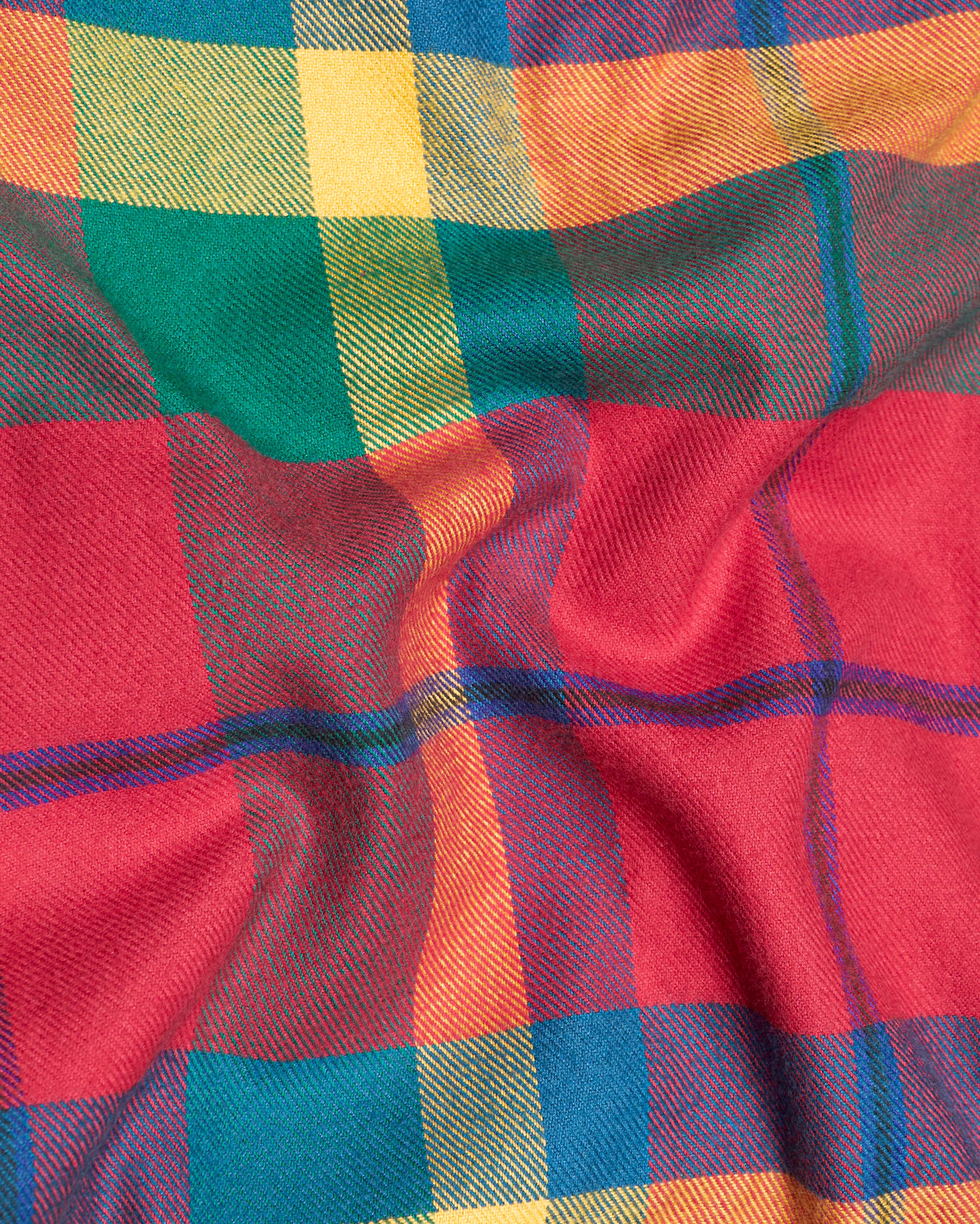 Radical Pink Multicolour Checkered Flannel Designer Overshirt/Shacket with Zipper Closure 8781-P523-38, 8781-P523-39, 8781-P523-40, 8781-P523-42, 8781-P523-44, 8781-P523-46, 8781-P523-48, 8781-P523-50, 8781-P523-52