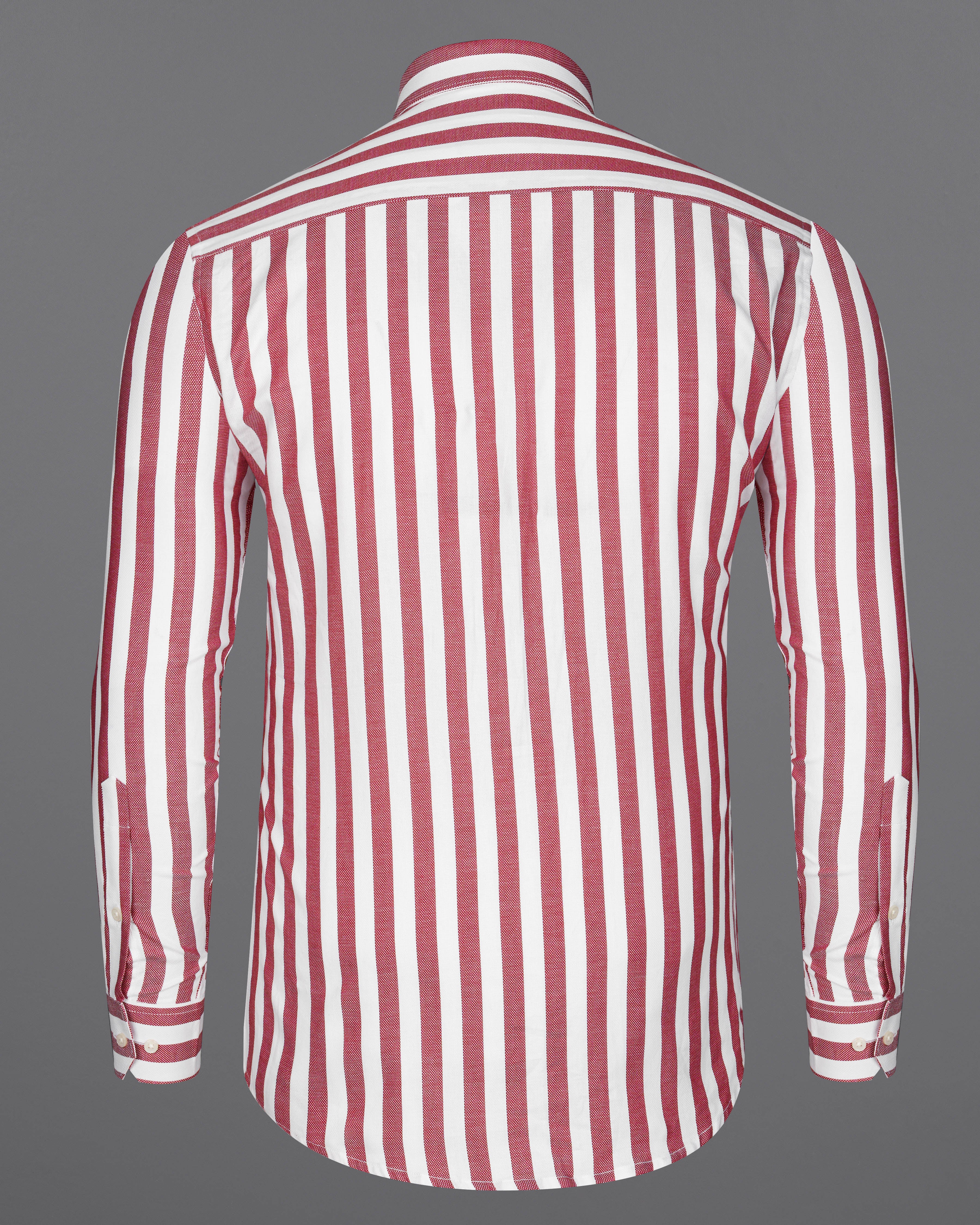 Bright White with Merlot Pink Striped Dobby Textured Premium Giza Cotton Shirt  8786-38,8786-H-38,8786-39,8786-H-39,8786-40,8786-H-40,8786-42,8786-H-42,8786-44,8786-H-44,8786-46,8786-H-46,8786-48,8786-H-48,8786-50,8786-H-50,8786-52,8786-H-52