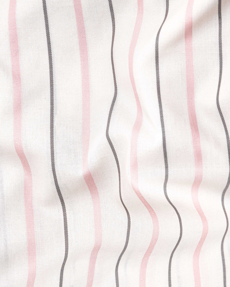 Alabaster Off White Multicolour Striped Twill Premium Cotton Shirt 8793-BLK-38,8793-BLK-H-38,8793-BLK-39,8793-BLK-H-39,8793-BLK-40,8793-BLK-H-40,8793-BLK-42,8793-BLK-H-42,8793-BLK-44,8793-BLK-H-44,8793-BLK-46,8793-BLK-H-46,8793-BLK-48,8793-BLK-H-48,8793-BLK-50,8793-BLK-H-50,8793-BLK-52,8793-BLK-H-52