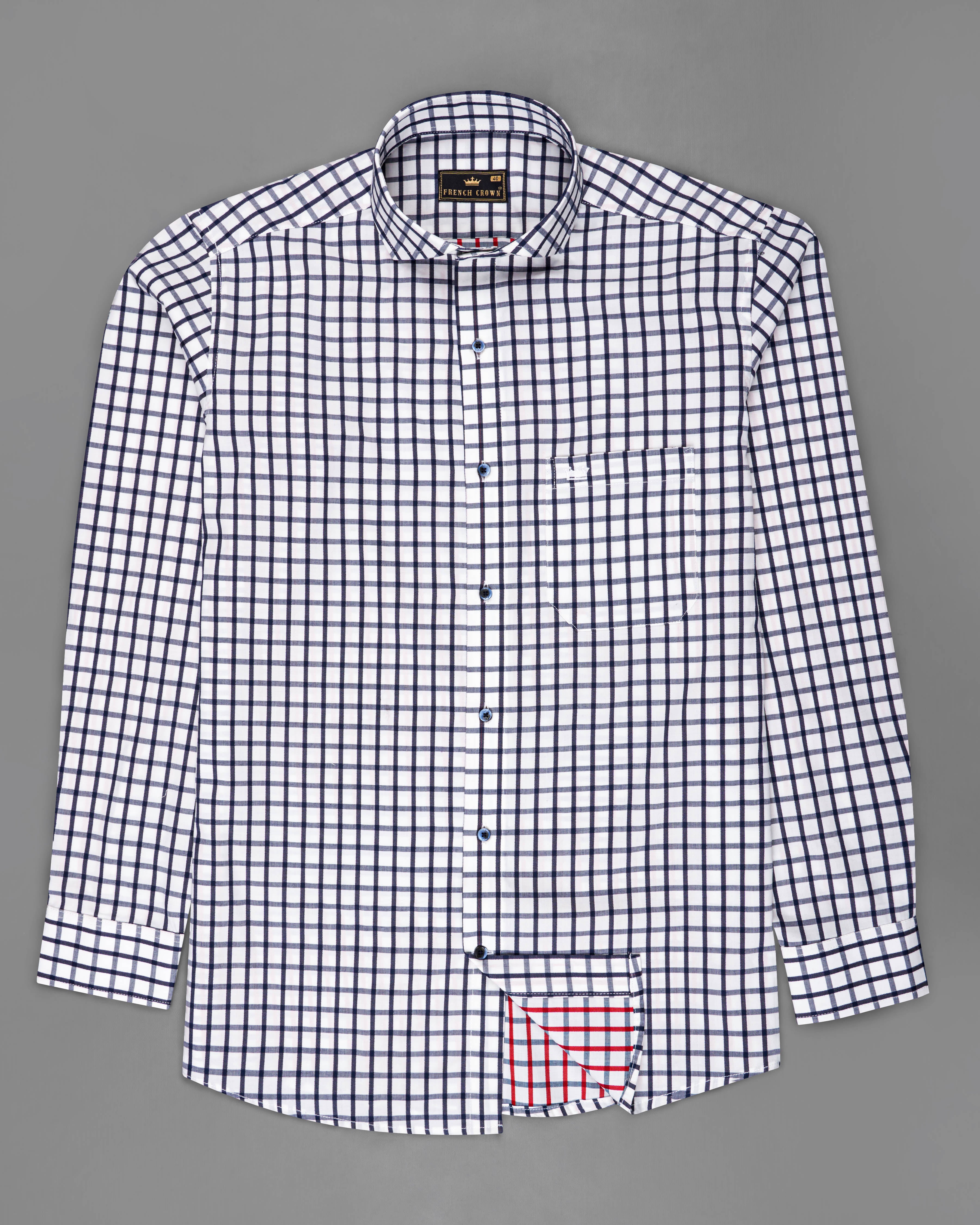 Bright White and Ebony Clay Blue Gingham Dobby Textured Premium Giza Cotton Shirt  8803-CA-BLE-38,8803-CA-BLE-H-38,8803-CA-BLE-39,8803-CA-BLE-H-39,8803-CA-BLE-40,8803-CA-BLE-H-40,8803-CA-BLE-42,8803-CA-BLE-H-42,8803-CA-BLE-44,8803-CA-BLE-H-44,8803-CA-BLE-46,8803-CA-BLE-H-46,8803-CA-BLE-48,8803-CA-BLE-H-48,8803-CA-BLE-50,8803-CA-BLE-H-50,8803-CA-BLE-52,8803-CA-BLE-H-52