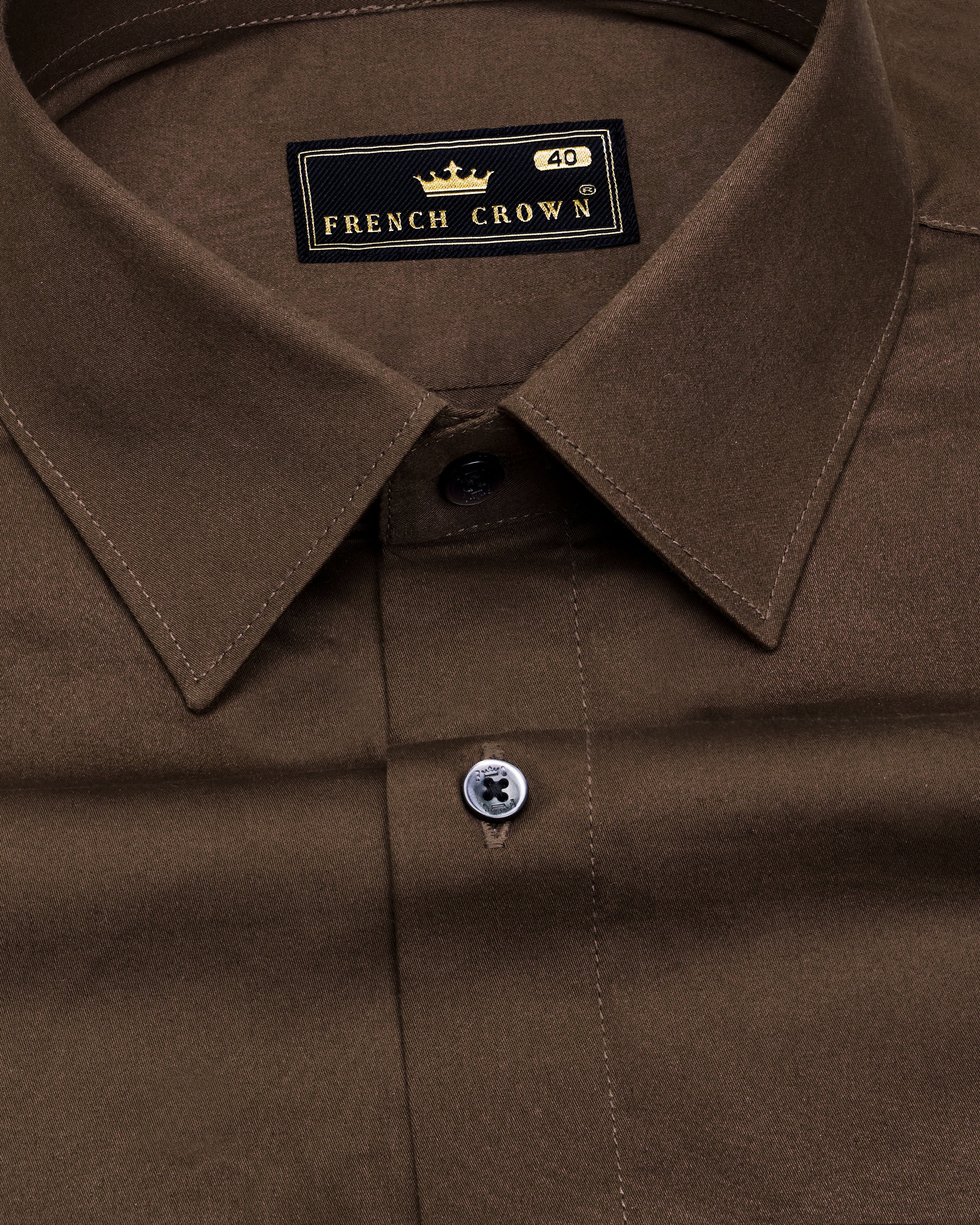 Kabul Brown Subtle Sheen Super Soft Premium Cotton Shirt 8833-BLK-38, 8833-BLK-H-38, 8833-BLK-39, 8833-BLK-H-39, 8833-BLK-40, 8833-BLK-H-40, 8833-BLK-42, 8833-BLK-H-42, 8833-BLK-44, 8833-BLK-H-44, 8833-BLK-46, 8833-BLK-H-46, 8833-BLK-48, 8833-BLK-H-48, 8833-BLK-50, 8833-BLK-H-50, 8833-BLK-52, 8833-BLK-H-52