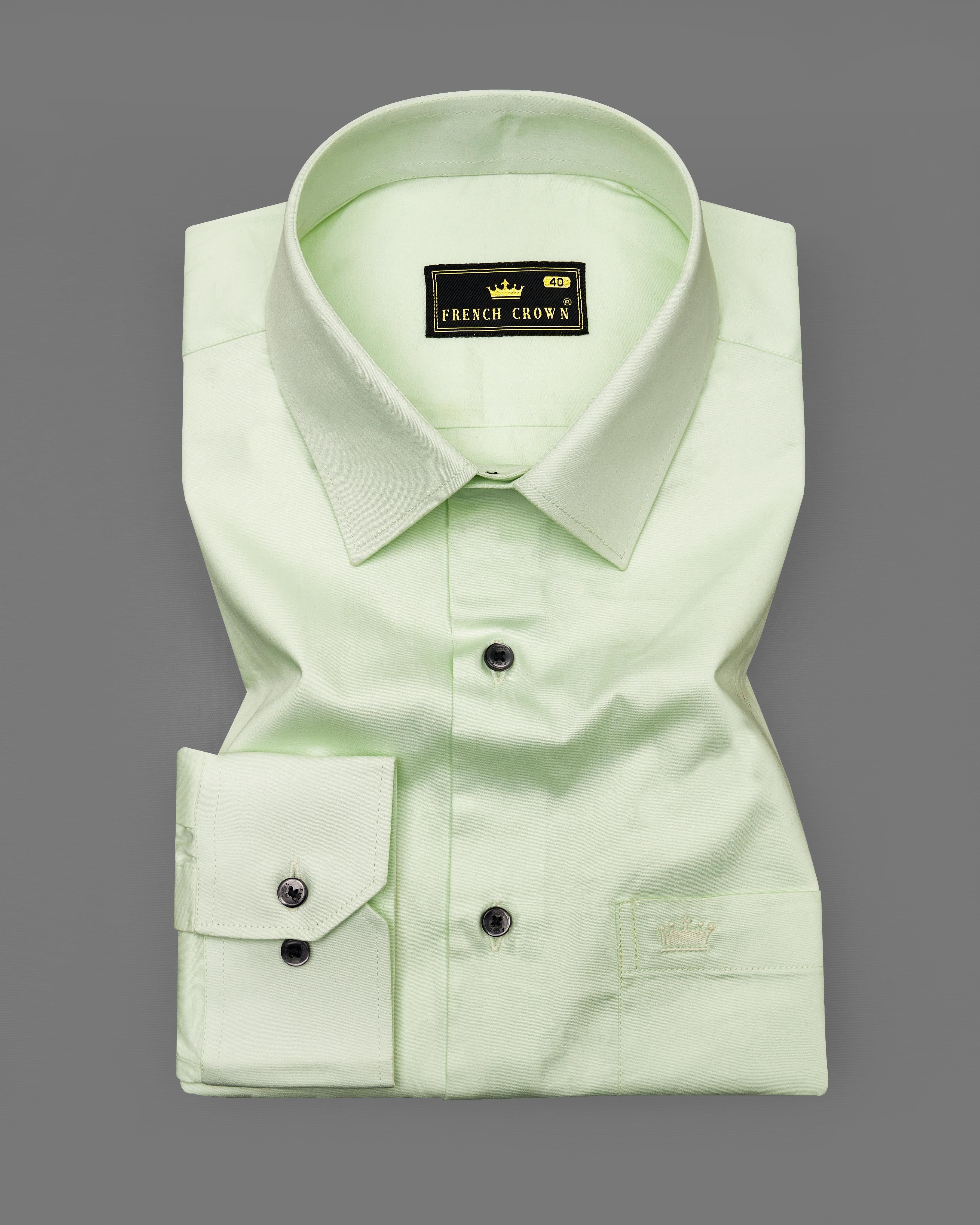 Surf Crest Green Super Soft Premium Cotton Shirt 8855-BLK-38, 8855-BLK-H-38,  8855-BLK-39,  8855-BLK-H-39,  8855-BLK-40,  8855-BLK-H-40,  8855-BLK-42,  8855-BLK-H-42,  8855-BLK-44,  8855-BLK-H-44,  8855-BLK-46,  8855-BLK-H-46,  8855-BLK-48,  8855-BLK-H-48,  8855-BLK-50,  8855-BLK-H-50,  8855-BLK-52,  8855-BLK-H-52