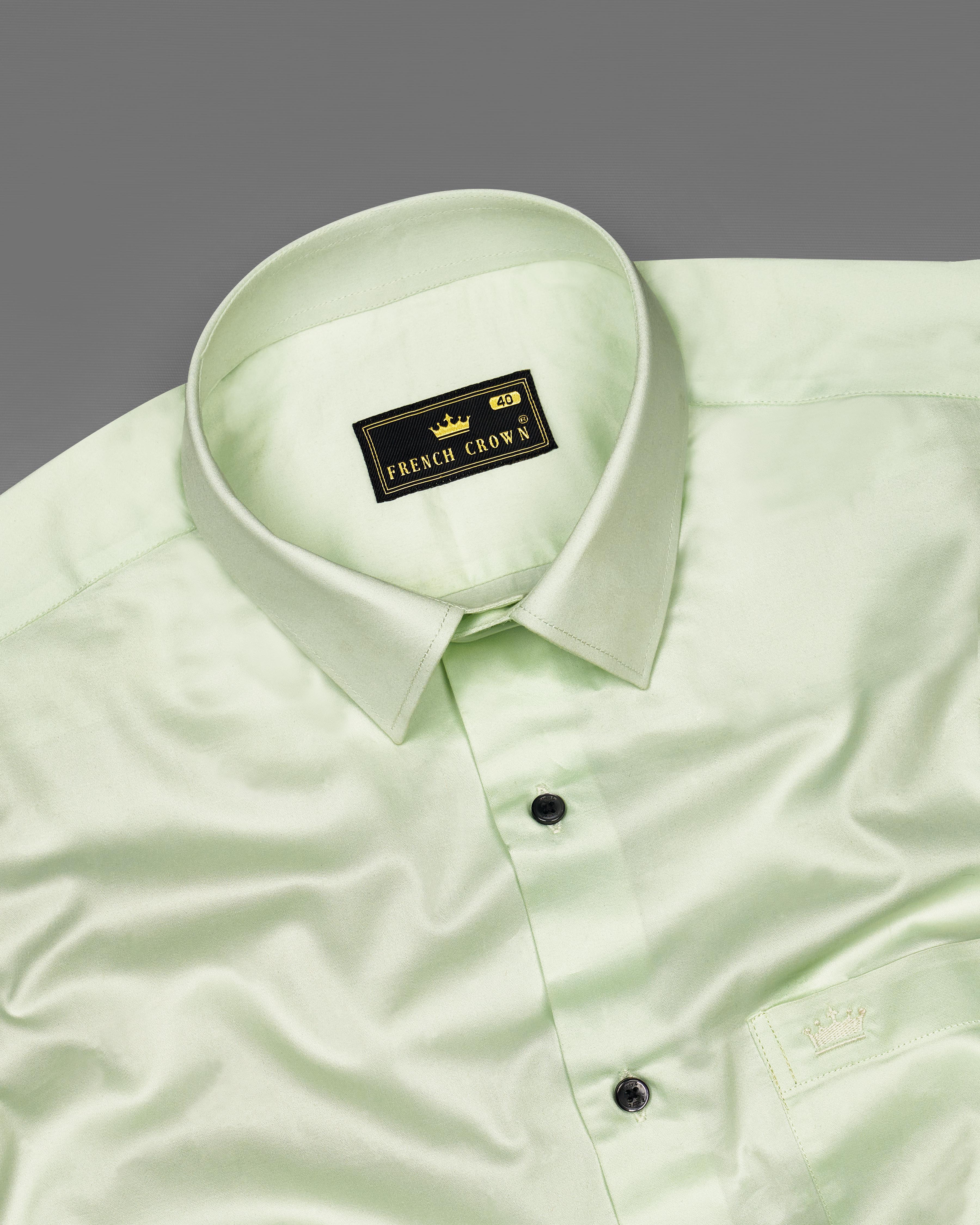 Surf Crest Green Super Soft Premium Cotton Shirt 8855-BLK-38, 8855-BLK-H-38,  8855-BLK-39,  8855-BLK-H-39,  8855-BLK-40,  8855-BLK-H-40,  8855-BLK-42,  8855-BLK-H-42,  8855-BLK-44,  8855-BLK-H-44,  8855-BLK-46,  8855-BLK-H-46,  8855-BLK-48,  8855-BLK-H-48,  8855-BLK-50,  8855-BLK-H-50,  8855-BLK-52,  8855-BLK-H-52