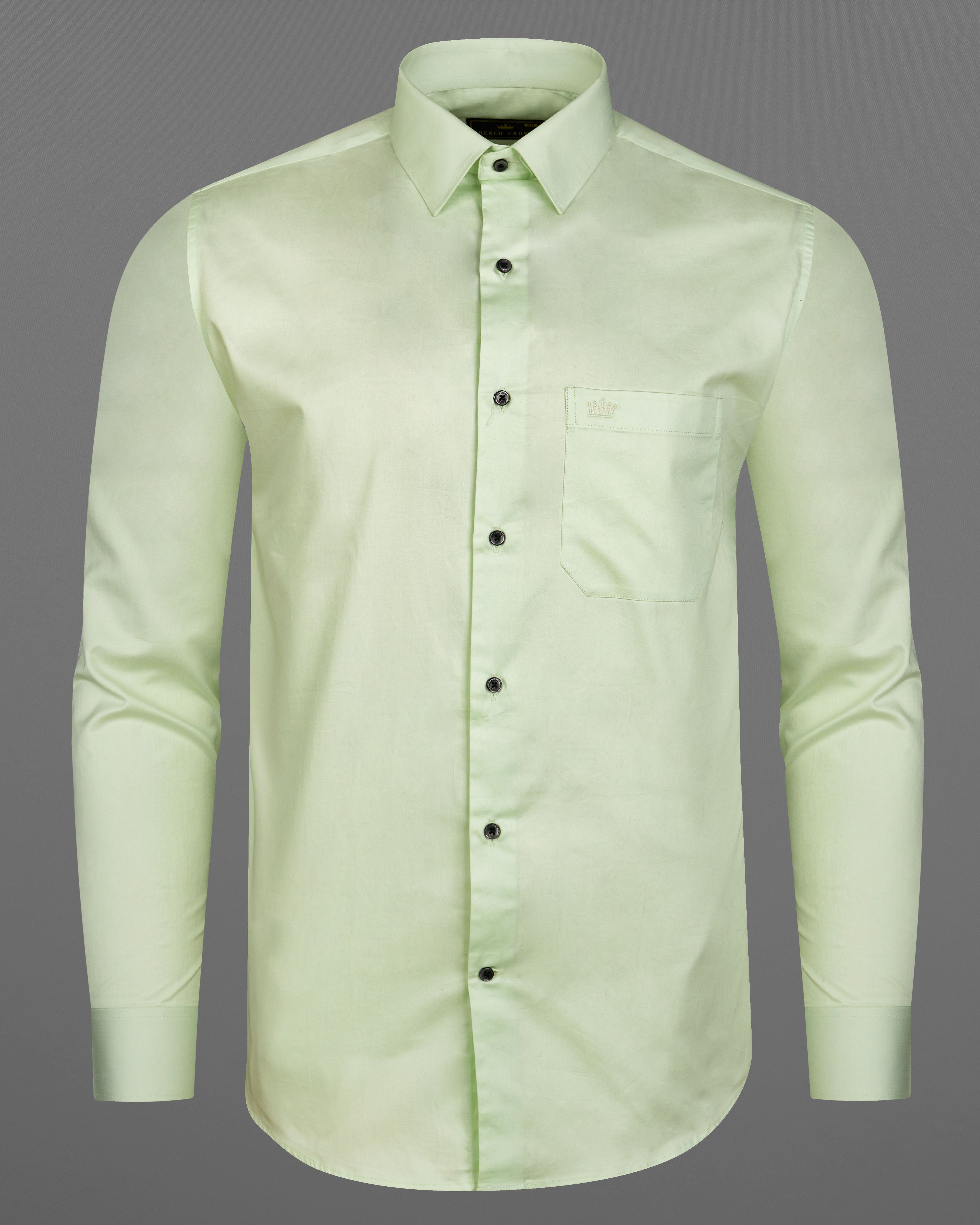 Surf Crest Green Super Soft Premium Cotton Shirt 8855-BLK-38, 8855-BLK-H-38,  8855-BLK-39,  8855-BLK-H-39,  8855-BLK-40,  8855-BLK-H-40,  8855-BLK-42,  8855-BLK-H-42,  8855-BLK-44,  8855-BLK-H-44,  8855-BLK-46,  8855-BLK-H-46,  8855-BLK-48,  8855-BLK-H-48,  8855-BLK-50,  8855-BLK-H-50,  8855-BLK-52,  8855-BLK-H-52