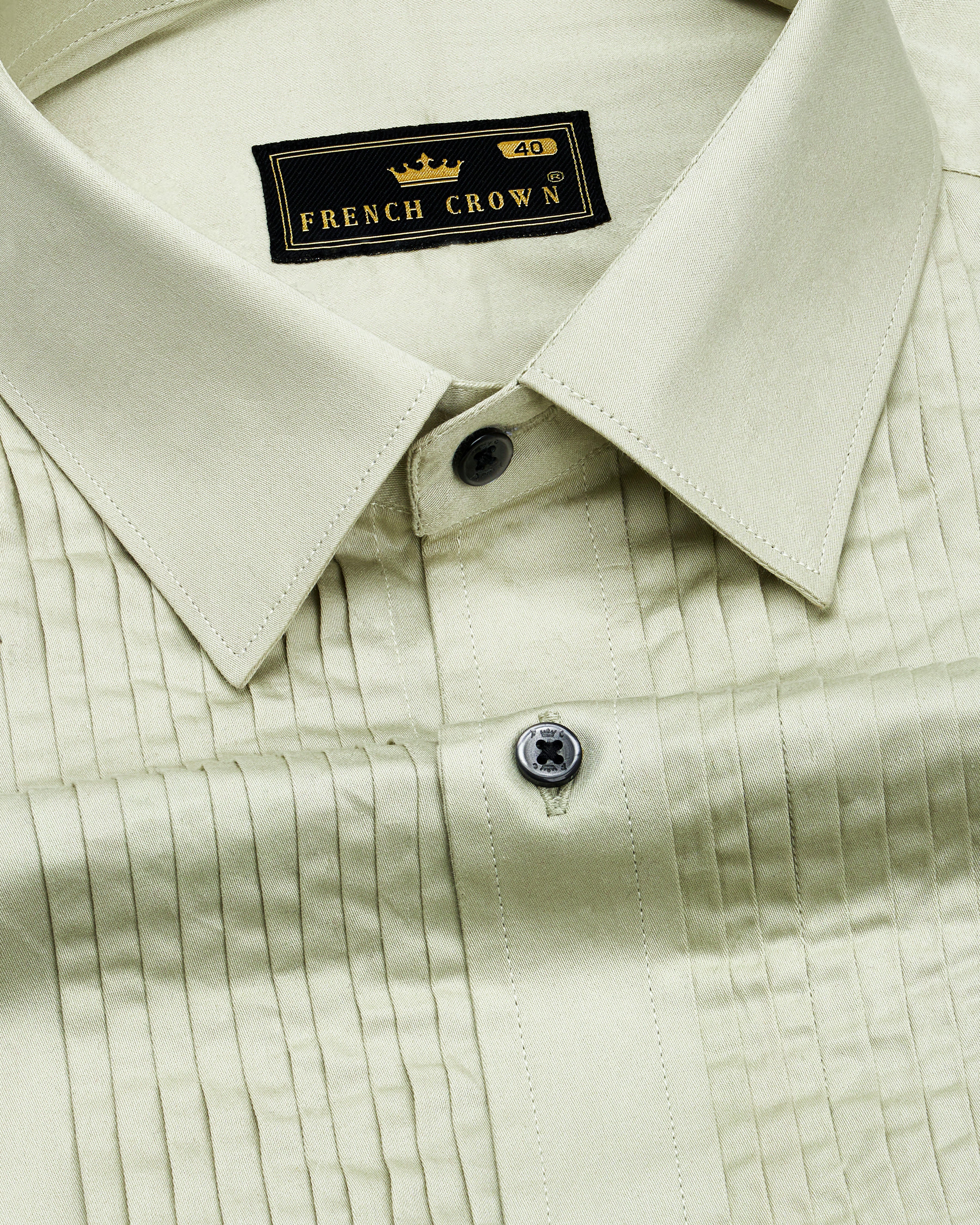 Coriander Green Snake Pleated Super Soft Premium Cotton Tuxedo Shirt 8874-BLK-TXD-38, 8874-BLK-TXD-H-38, 8874-BLK-TXD-39, 8874-BLK-TXD-H-39, 8874-BLK-TXD-40, 8874-BLK-TXD-H-40, 8874-BLK-TXD-42, 8874-BLK-TXD-H-42, 8874-BLK-TXD-44, 8874-BLK-TXD-H-44, 8874-BLK-TXD-46, 8874-BLK-TXD-H-46, 8874-BLK-TXD-48, 8874-BLK-TXD-H-48, 8874-BLK-TXD-50, 8874-BLK-TXD-H-50, 8874-BLK-TXD-52, 8874-BLK-TXD-H-52