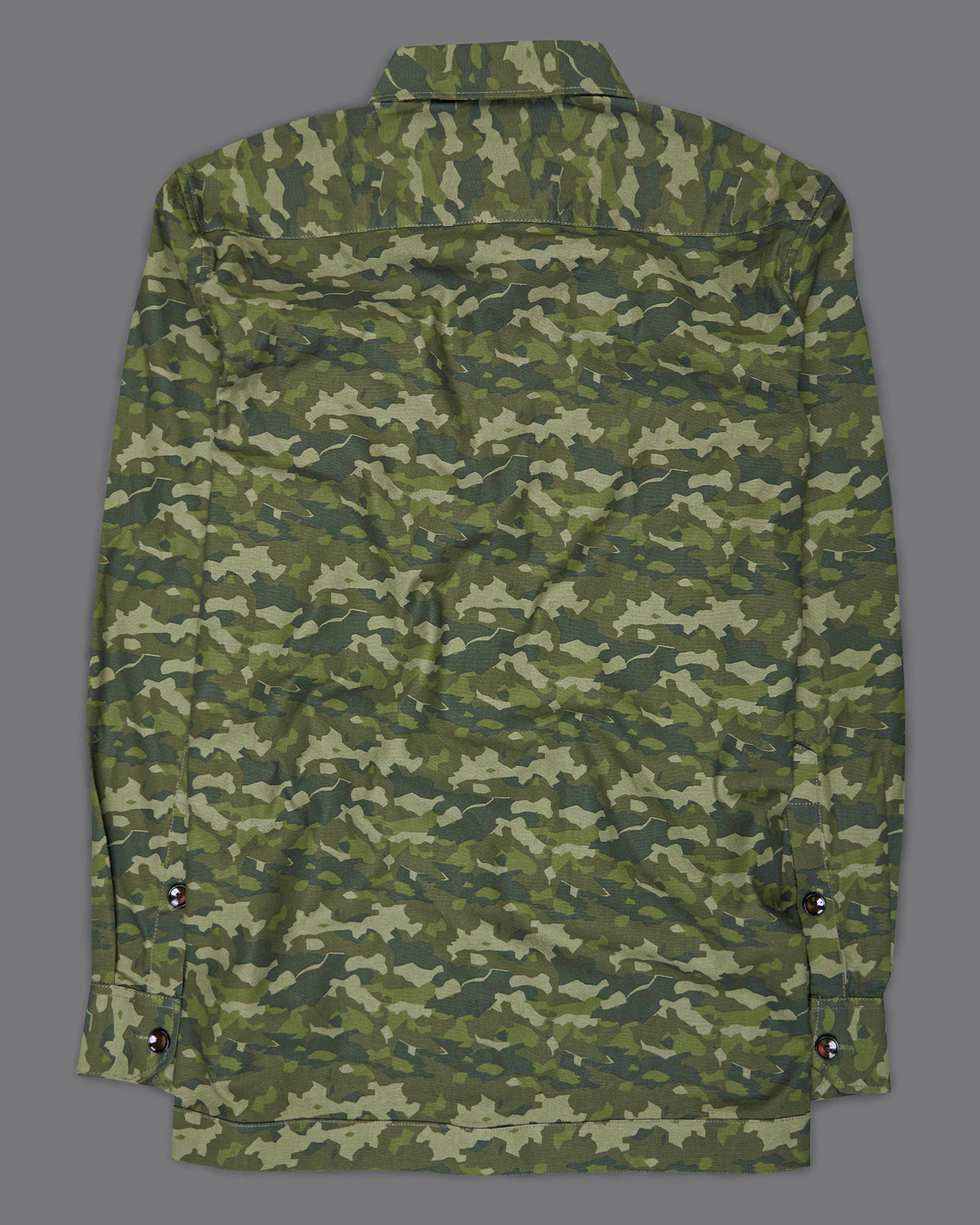 Rifle Green with Stonewall Brown Camouflage Printed Royal Oxford Designer Shirt 8925-P325-38, 8925-P325-H-38, 8925-P325-39, 8925-P325-H-39, 8925-P325-40, 8925-P325-H-40, 8925-P325-42, 8925-P325-H-42, 8925-P325-44, 8925-P325-H-44, 8925-P325-46, 8925-P325-H-46, 8925-P325-48, 8925-P325-H-48, 8925-P325-50, 8925-P325-H-50, 8925-P325-52, 8925-P325-H-52