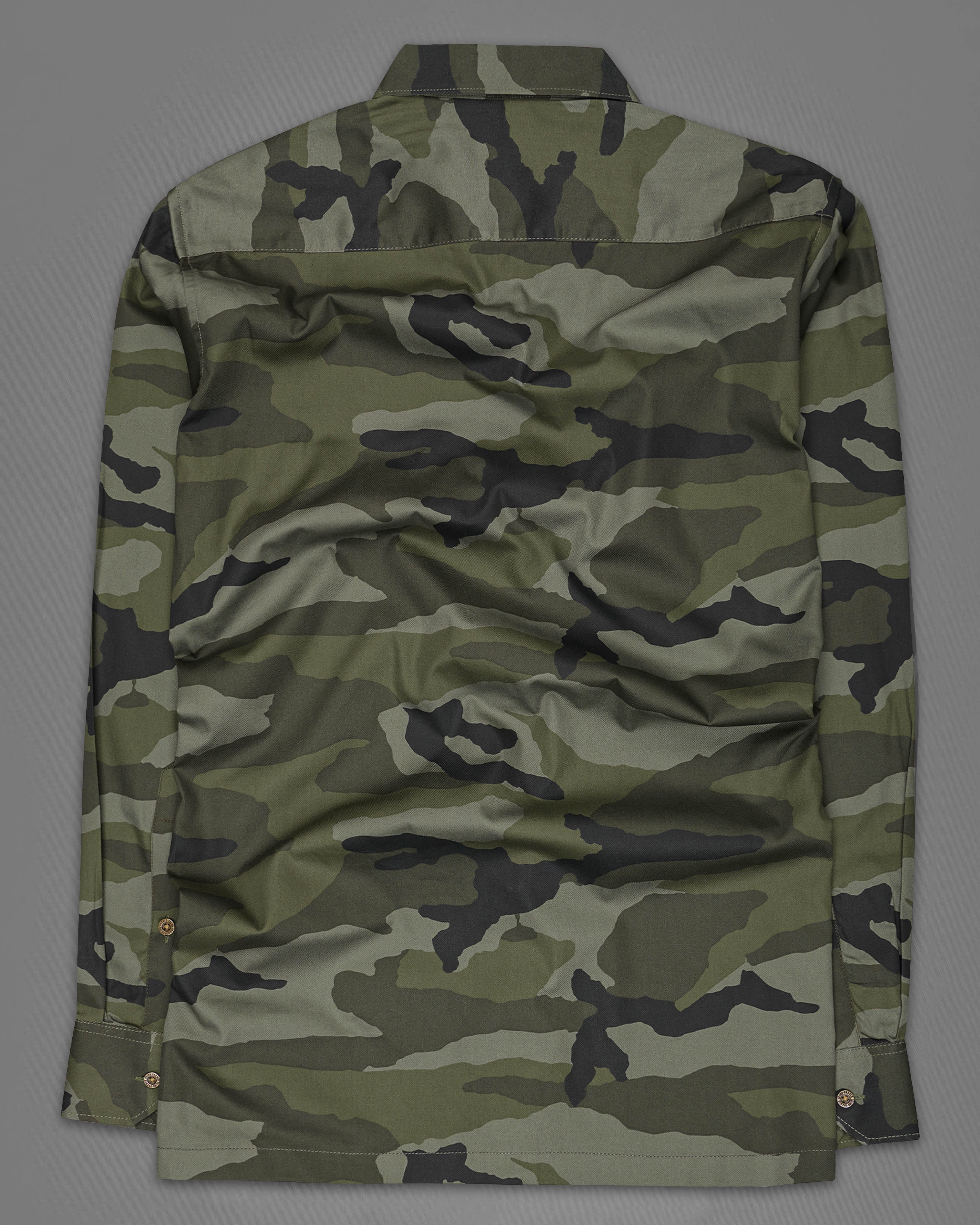 Iridium Green with Mirage Black Camouflage Printed Royal Oxford Designer OverShirt 8929-MB-P326-38, 8929-MB-P326-H-38, 8929-MB-P326-39, 8929-MB-P326-H-39, 8929-MB-P326-40, 8929-MB-P326-H-40, 8929-MB-P326-42, 8929-MB-P326-H-42, 8929-MB-P326-44, 8929-MB-P326-H-44, 8929-MB-P326-46, 8929-MB-P326-H-46, 8929-MB-P326-48, 8929-MB-P326-H-48, 8929-MB-P326-50, 8929-MB-P326-H-50, 8929-MB-P326-52, 8929-MB-P326-H-52