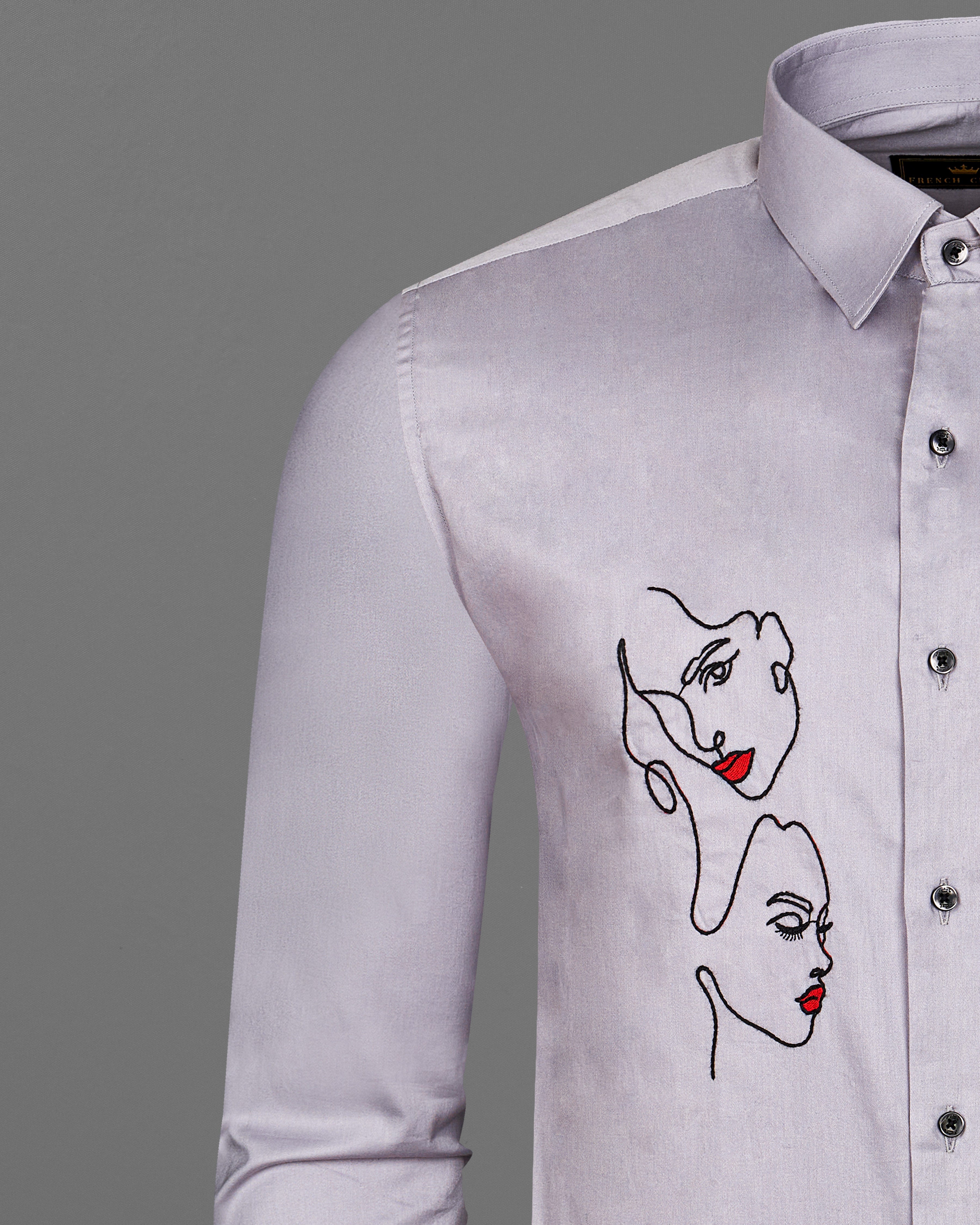 Pale Slate Lavender Subtle Sheen Embroidered Super Soft Premium Cotton Shirt 8948-BLK-E024-38, 8948-BLK-E024-H-38, 8948-BLK-E024-39, 8948-BLK-E024-H-39, 8948-BLK-E024-40, 8948-BLK-E024-H-40, 8948-BLK-E024-42, 8948-BLK-E024-H-42, 8948-BLK-E024-44, 8948-BLK-E024-H-44, 8948-BLK-E024-46, 8948-BLK-E024-H-46, 8948-BLK-E024-48, 8948-BLK-E024-H-48, 8948-BLK-E024-50, 8948-BLK-E024-H-50, 8948-BLK-E024-52, 8948-BLK-E024-H-52