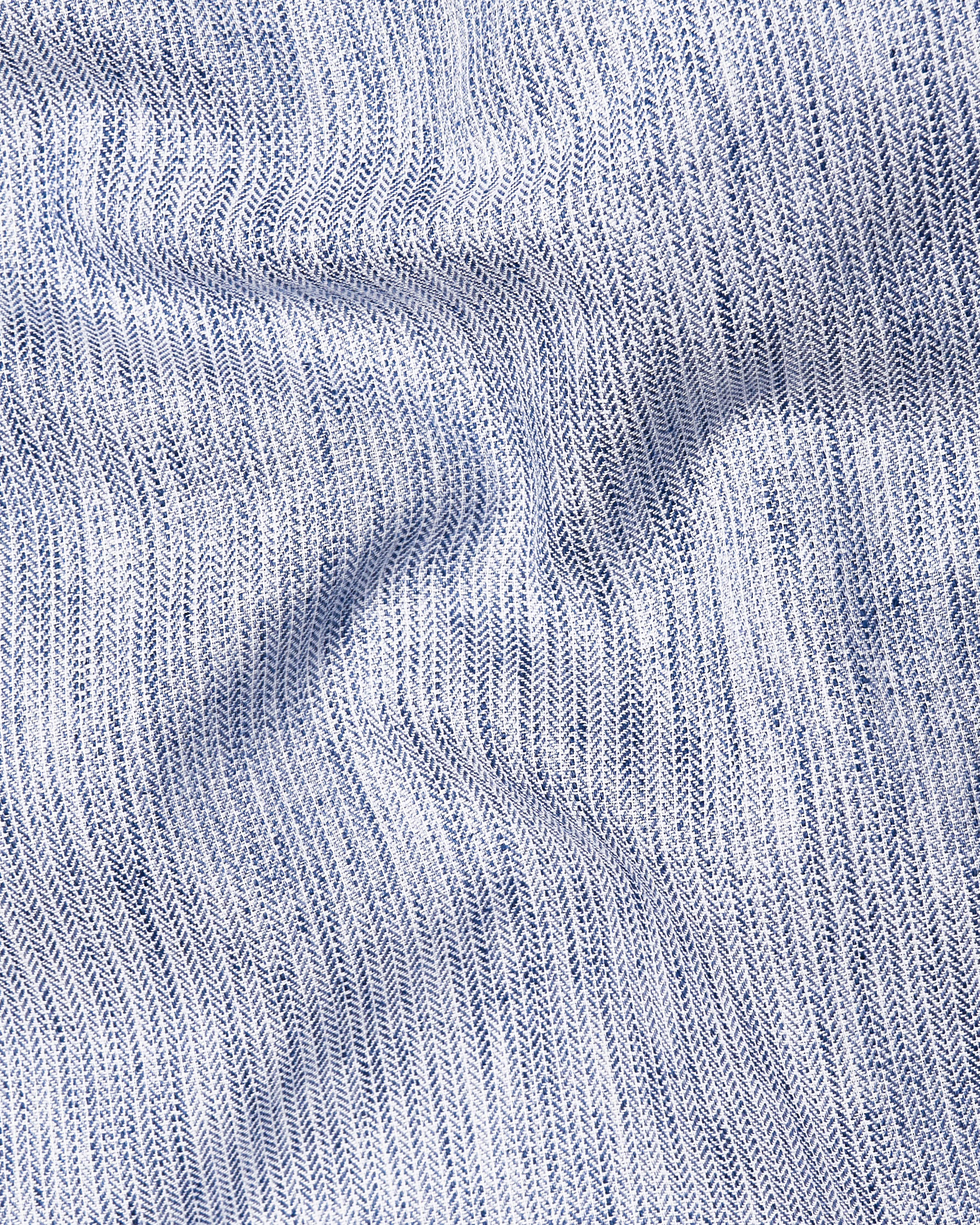 Casper Gray Herringbone Premium Cotton Shirt